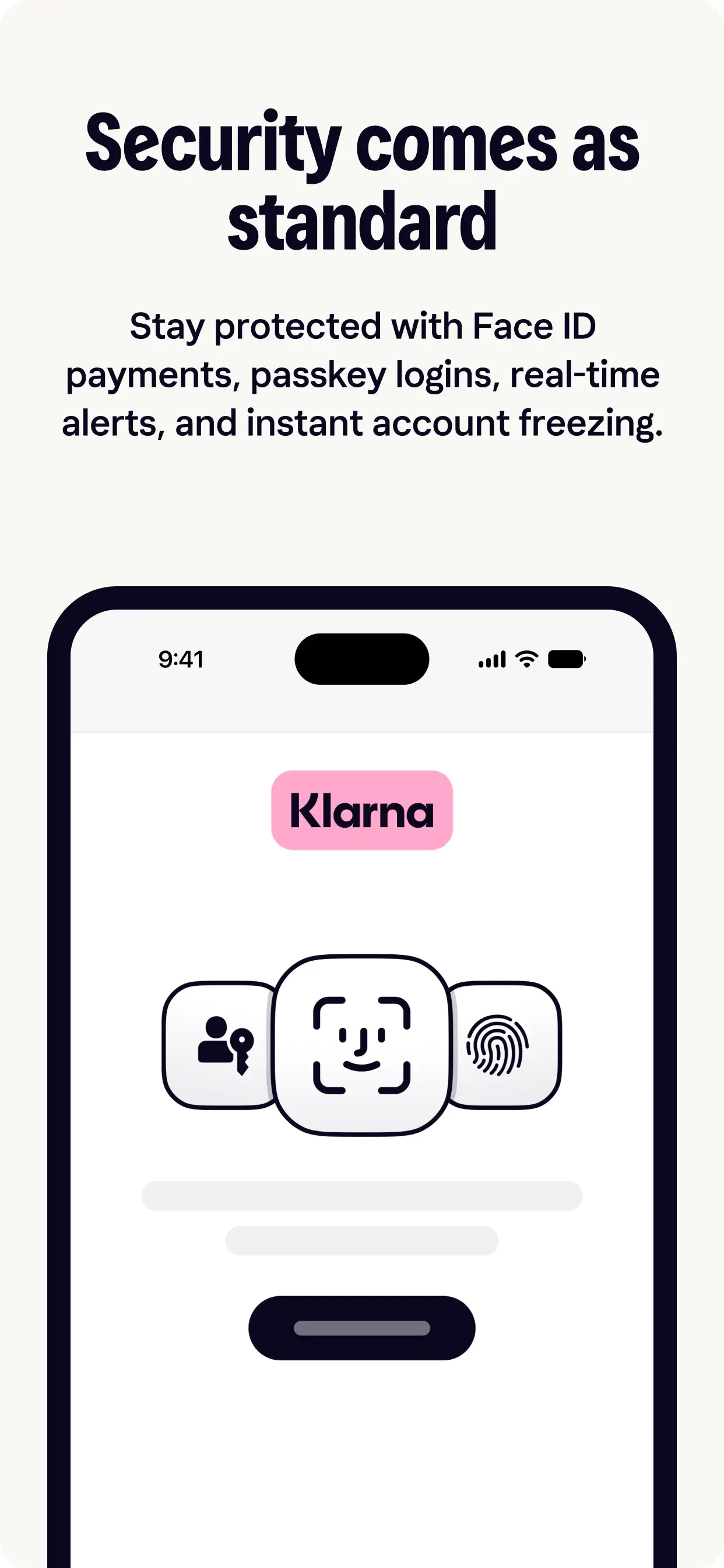 Klarna: Smarter everyday money app store screenshot 7 — Unknown (iOS)