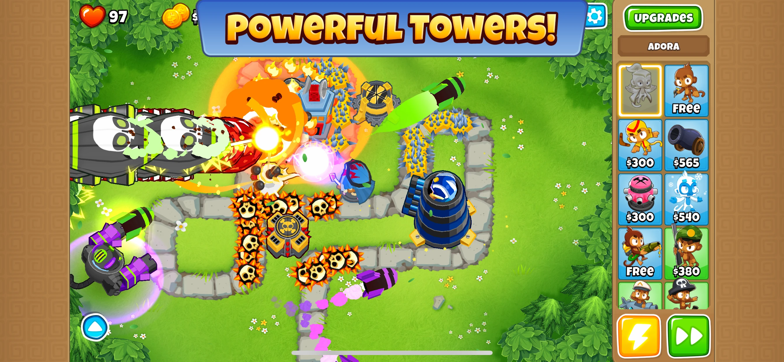 Bloons TD 6 app store screenshot 2 — Games (iOS)