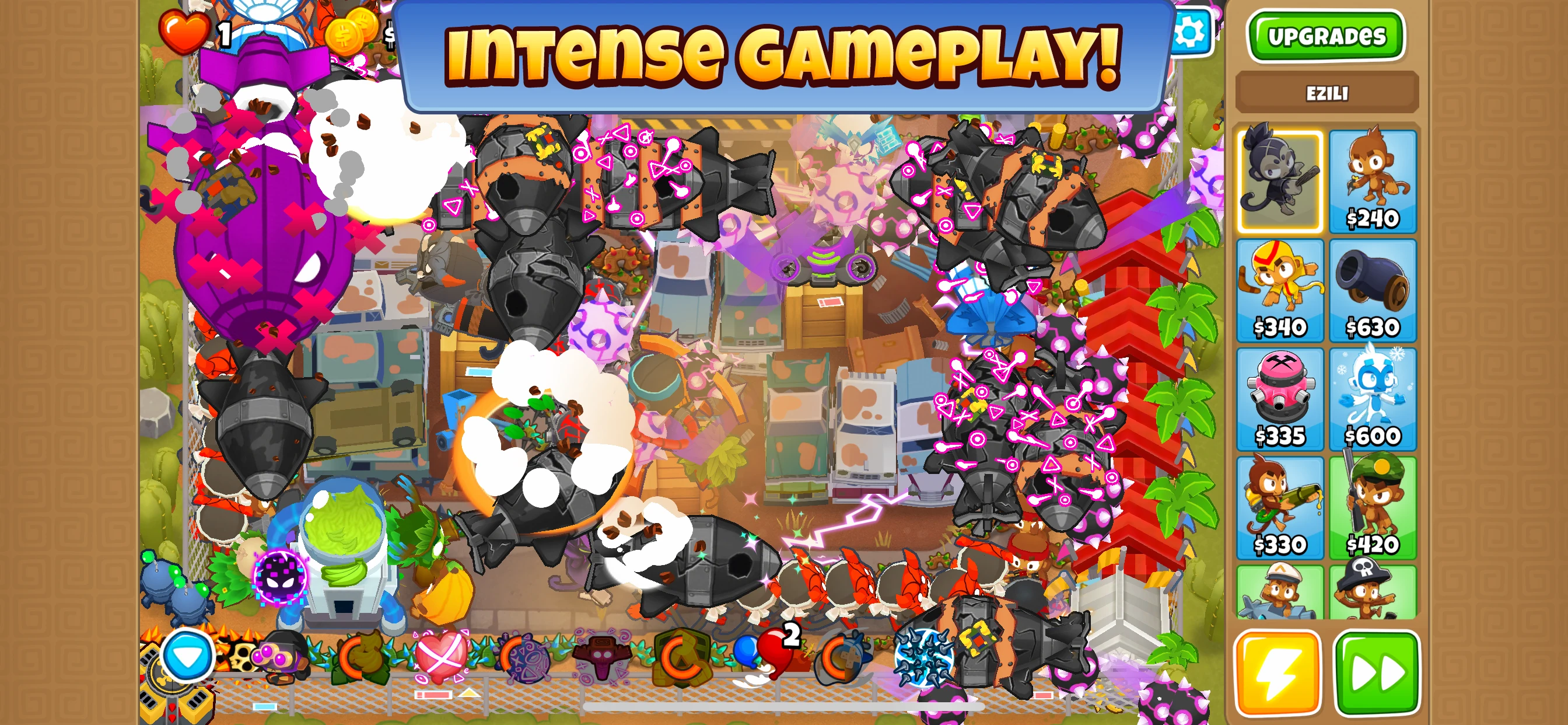 Bloons TD 6 app store screenshot 3 — Games (iOS)