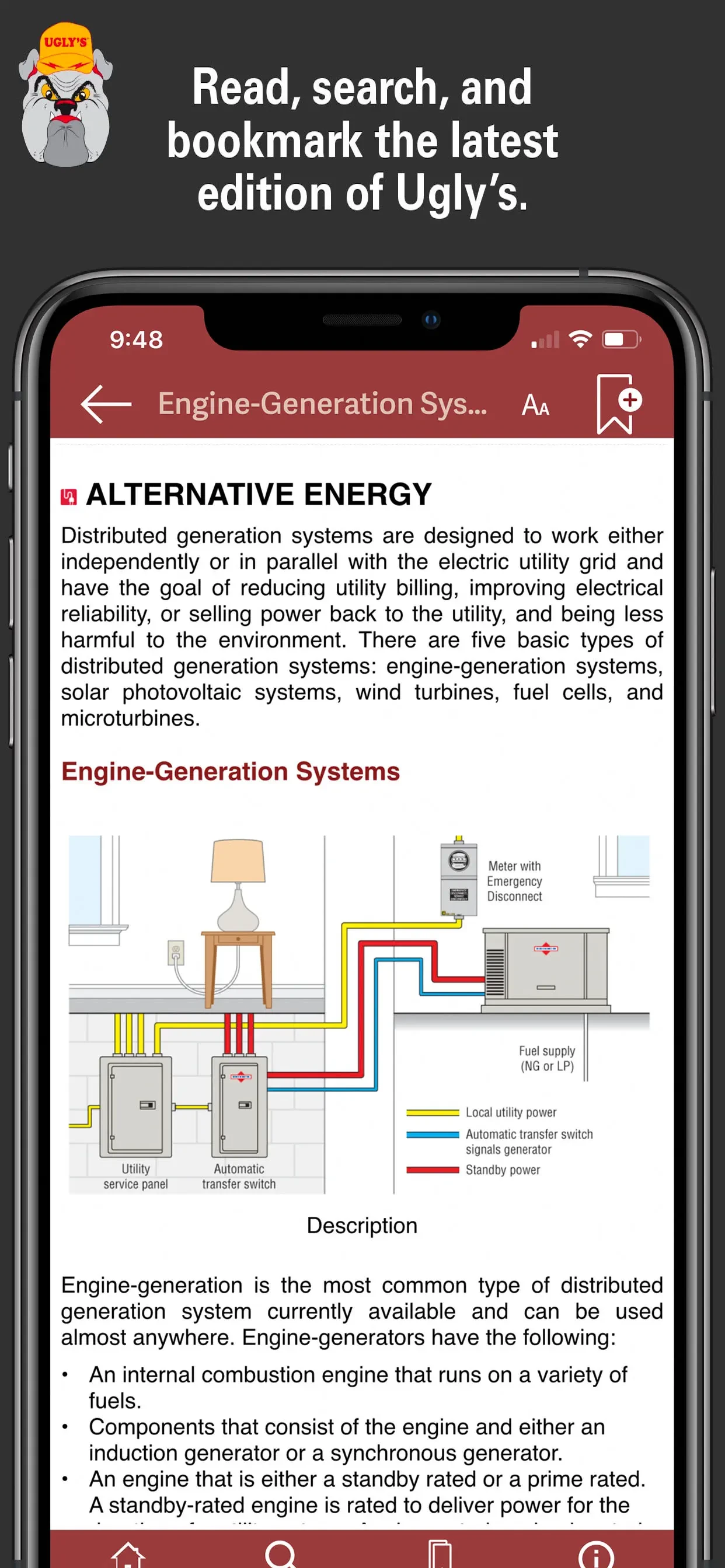 Ugly's Electrical References app store screenshot 3 — Productivity (iOS)