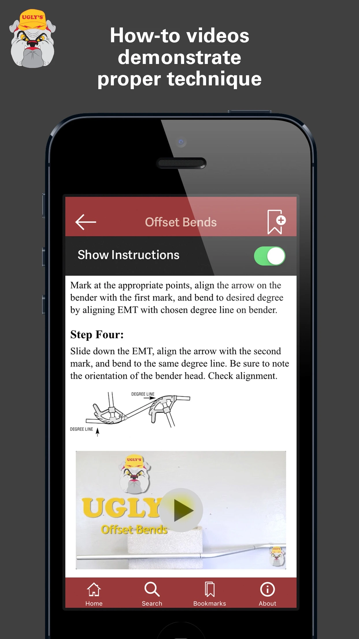 Ugly's Electrical References app store screenshot 2 — Productivity (iOS)