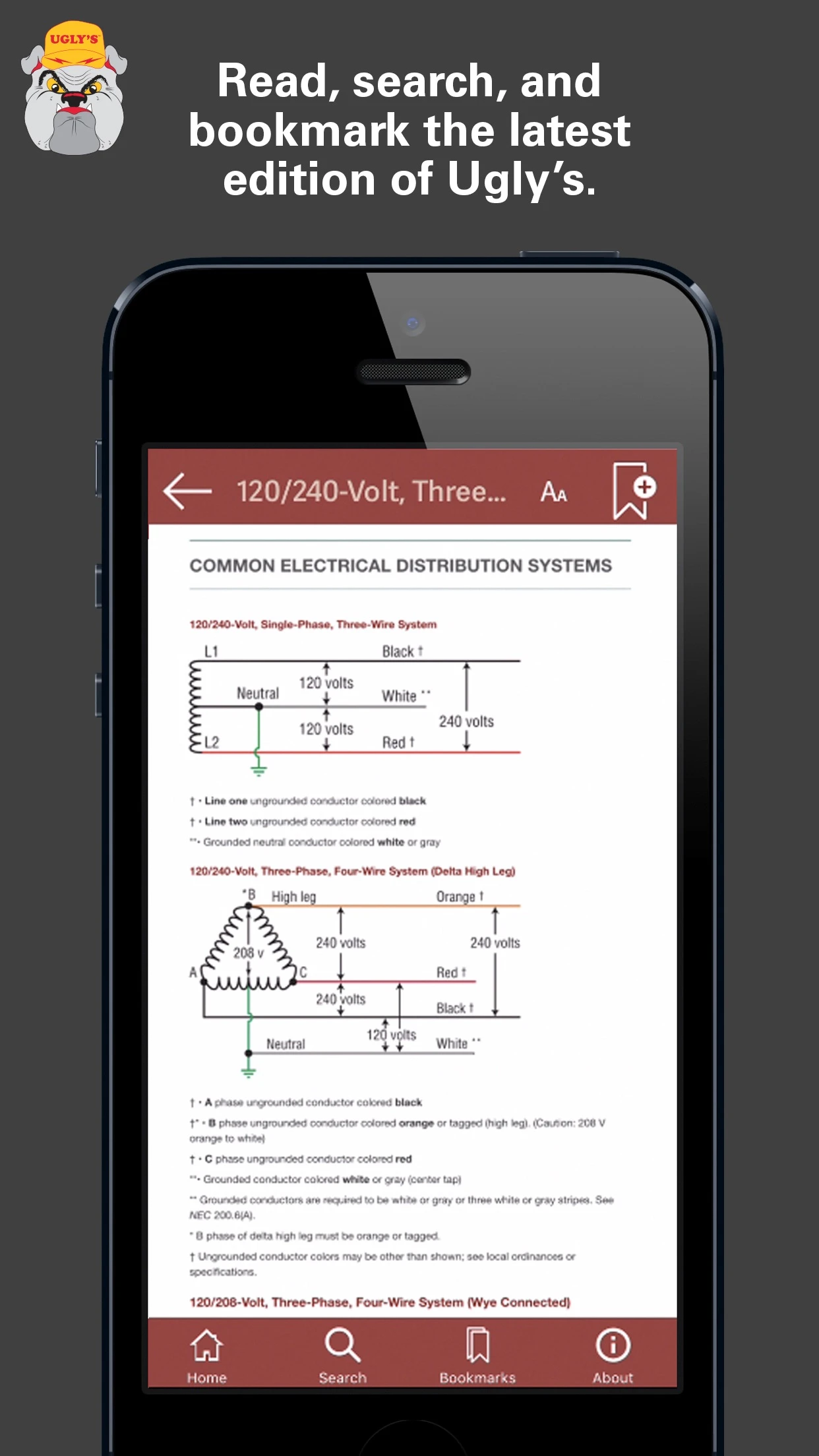 Ugly's Electrical References app store screenshot 3 — Productivity (iOS)