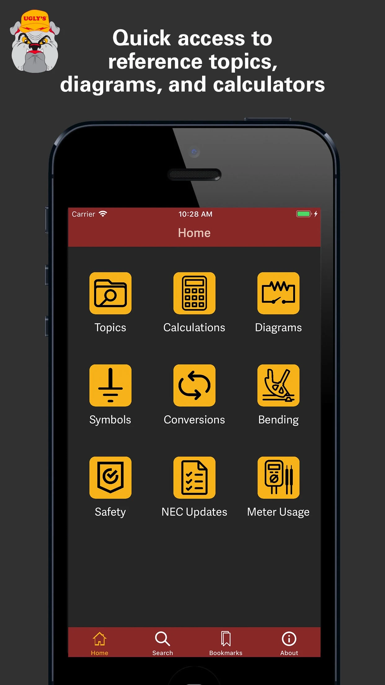 Ugly's Electrical References app store screenshot 4 — Productivity (iOS)