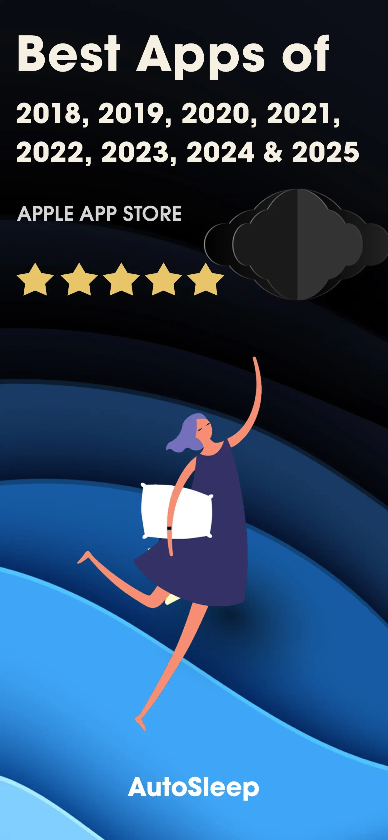 AutoSleep: Watch Sleep Tracker app store screenshot 1 — Health & Fitness (iOS)