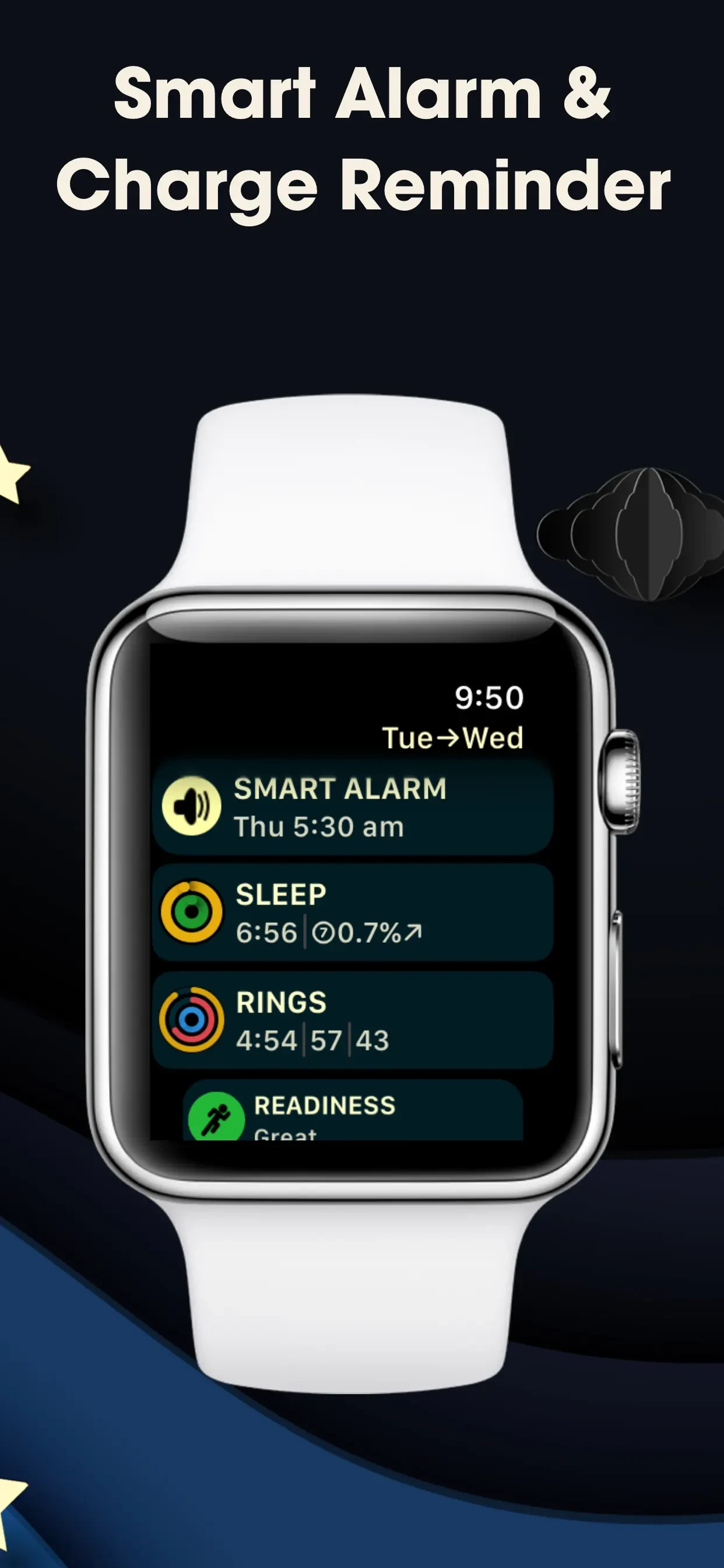 AutoSleep: Watch Sleep Tracker app store screenshot 4 — Health & Fitness (iOS)