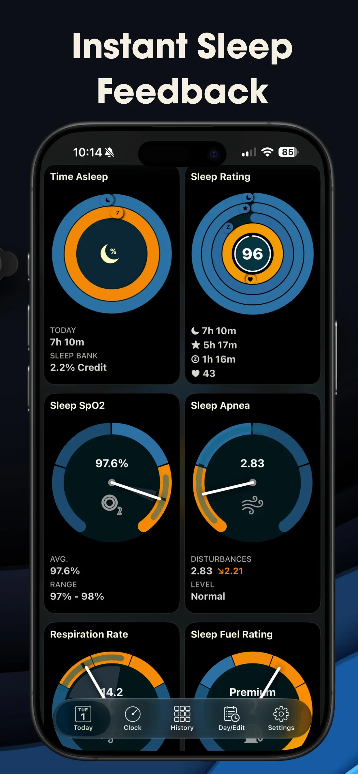 AutoSleep: Watch Sleep Tracker app store screenshot 5 — Health & Fitness (iOS)
