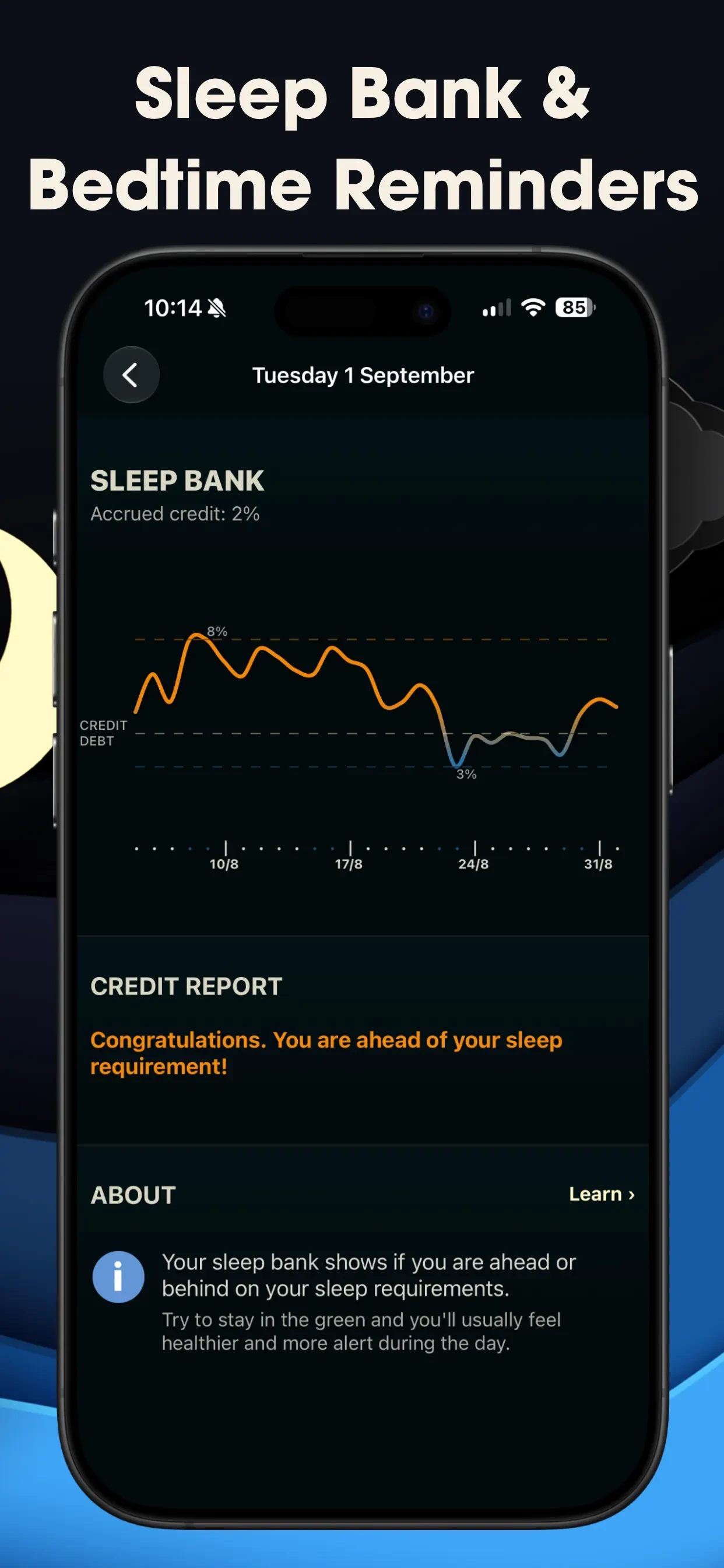 AutoSleep: Watch Sleep Tracker app store screenshot 7 — Health & Fitness (iOS)