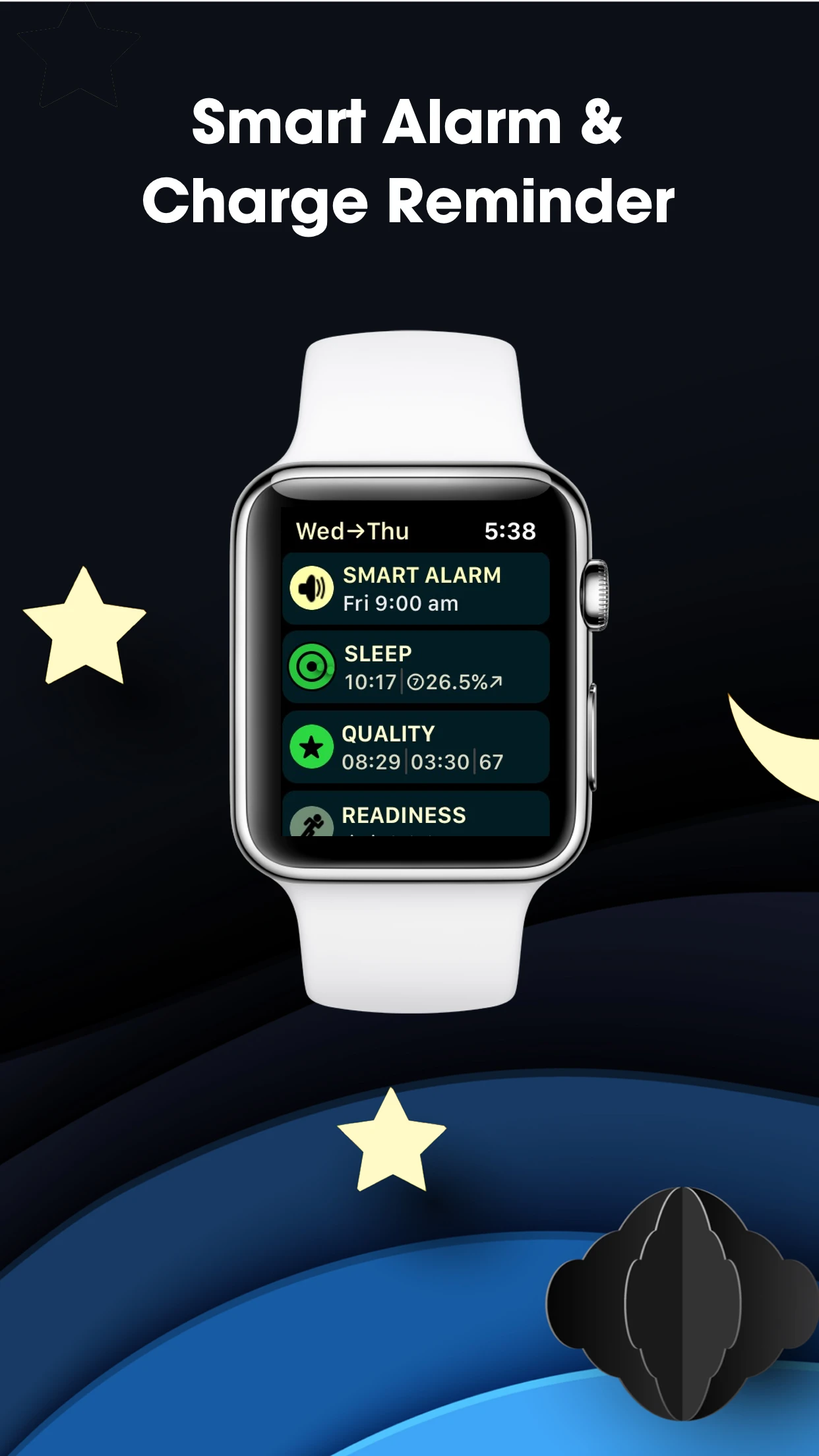 AutoSleep: Watch Sleep Tracker app store screenshot 5 — Health & Fitness (iOS)