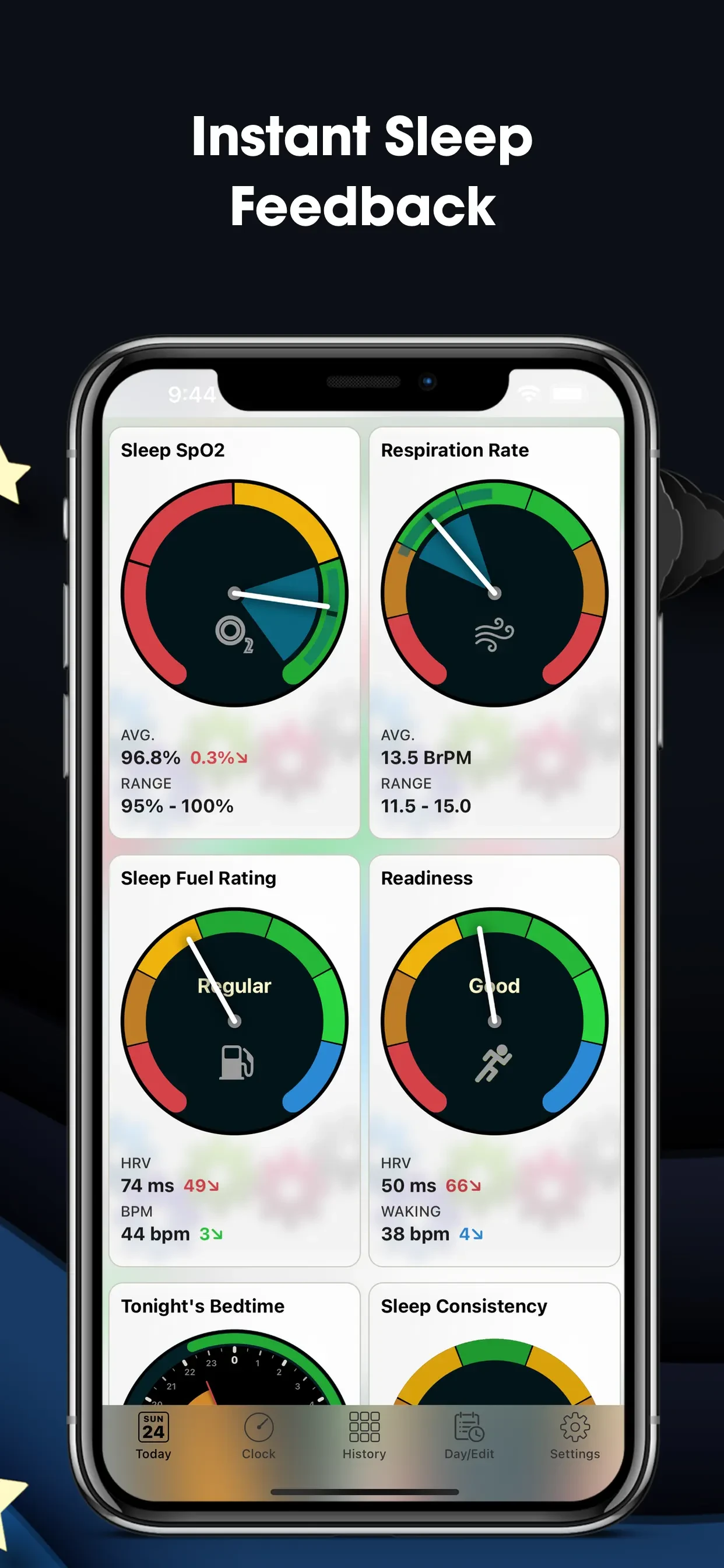 AutoSleep: Watch Sleep Tracker app store screenshot 4 — Health & Fitness (iOS)