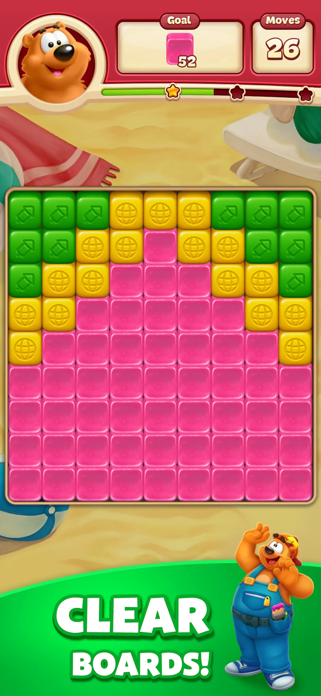 Toon Blast app store screenshot 1 — Games (iOS)