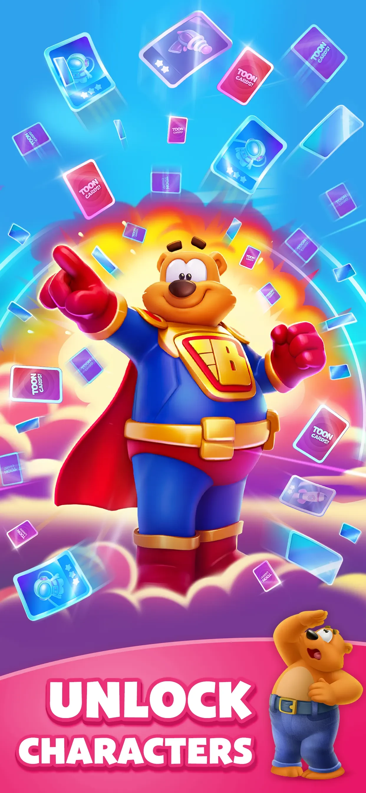 Toon Blast app store screenshot 2 — Games (iOS)