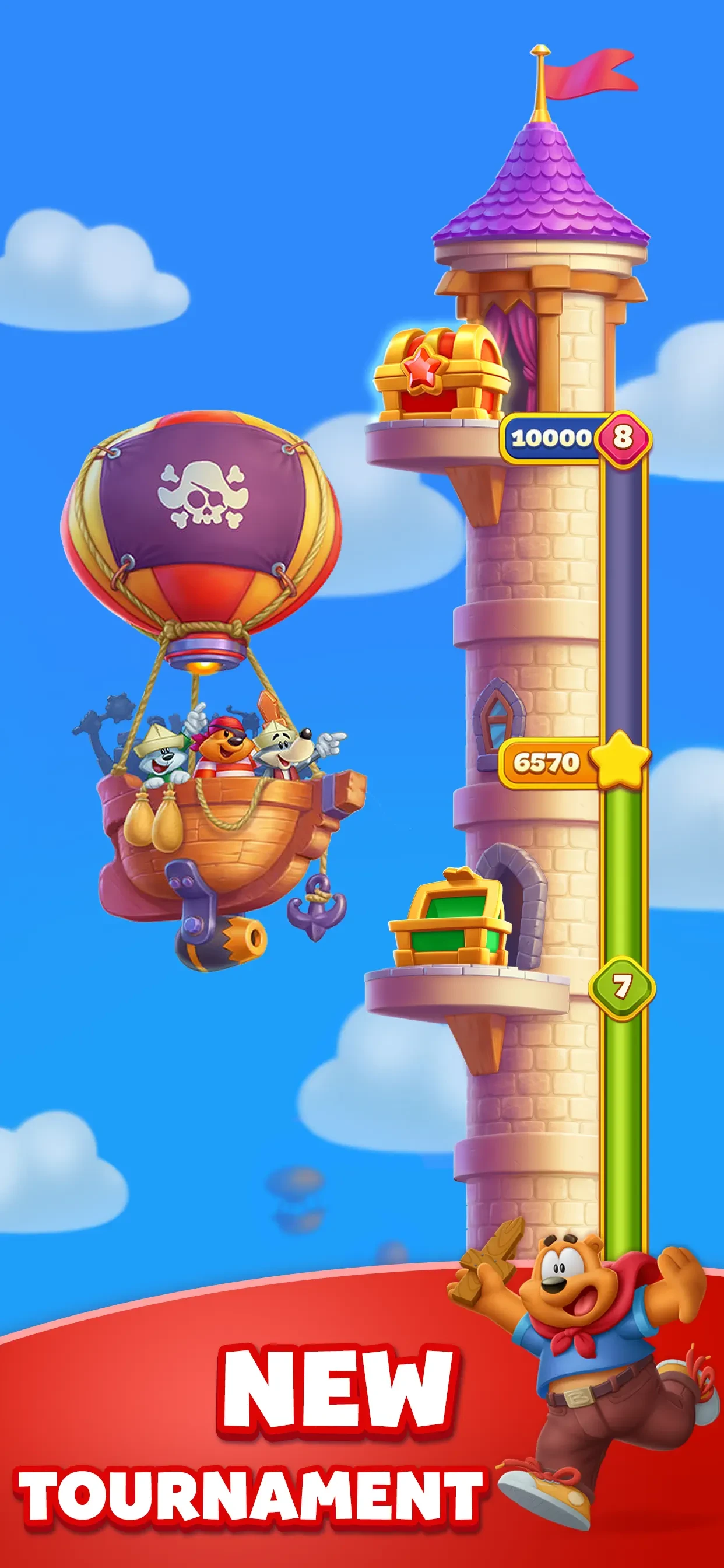 Toon Blast app store screenshot 3 — Games (iOS)