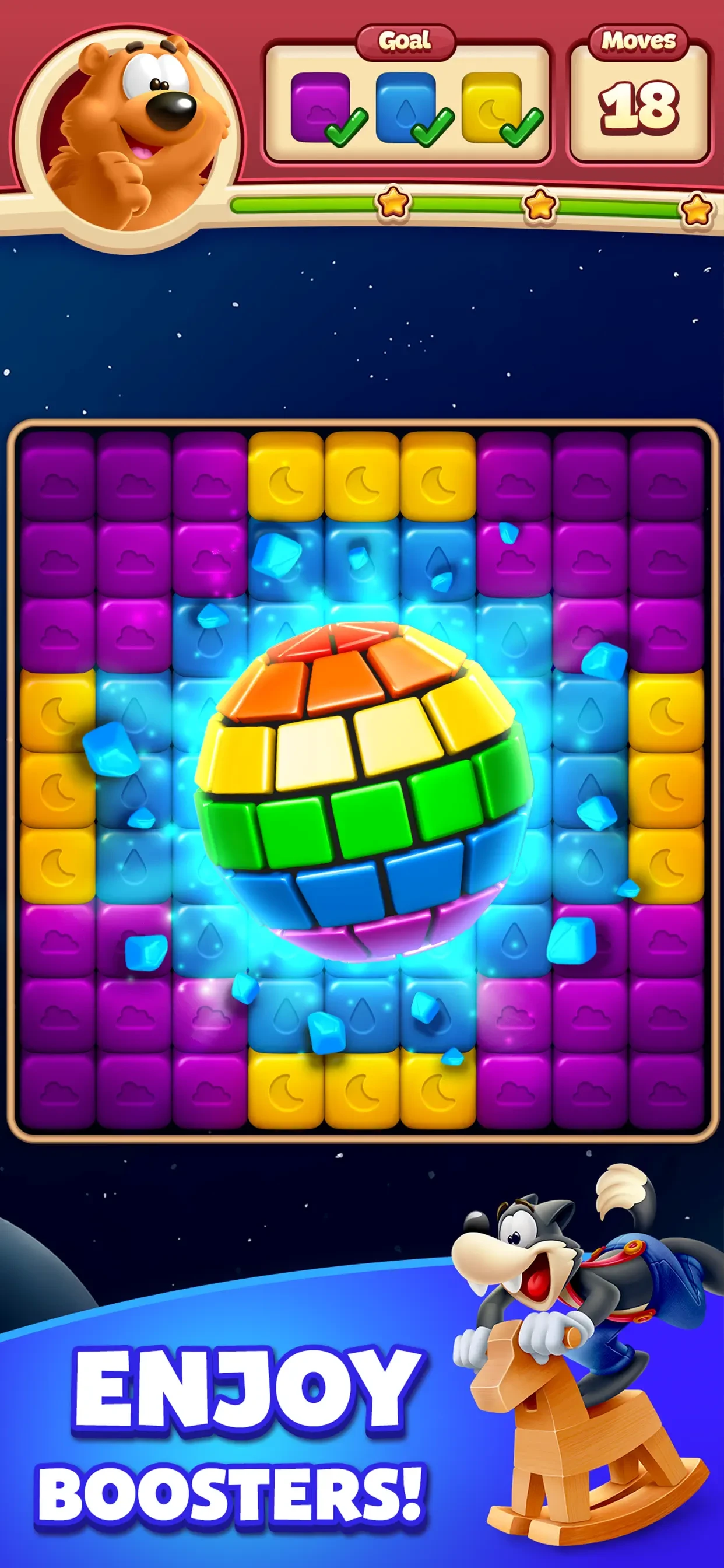 Toon Blast app store screenshot 6 — Games (iOS)