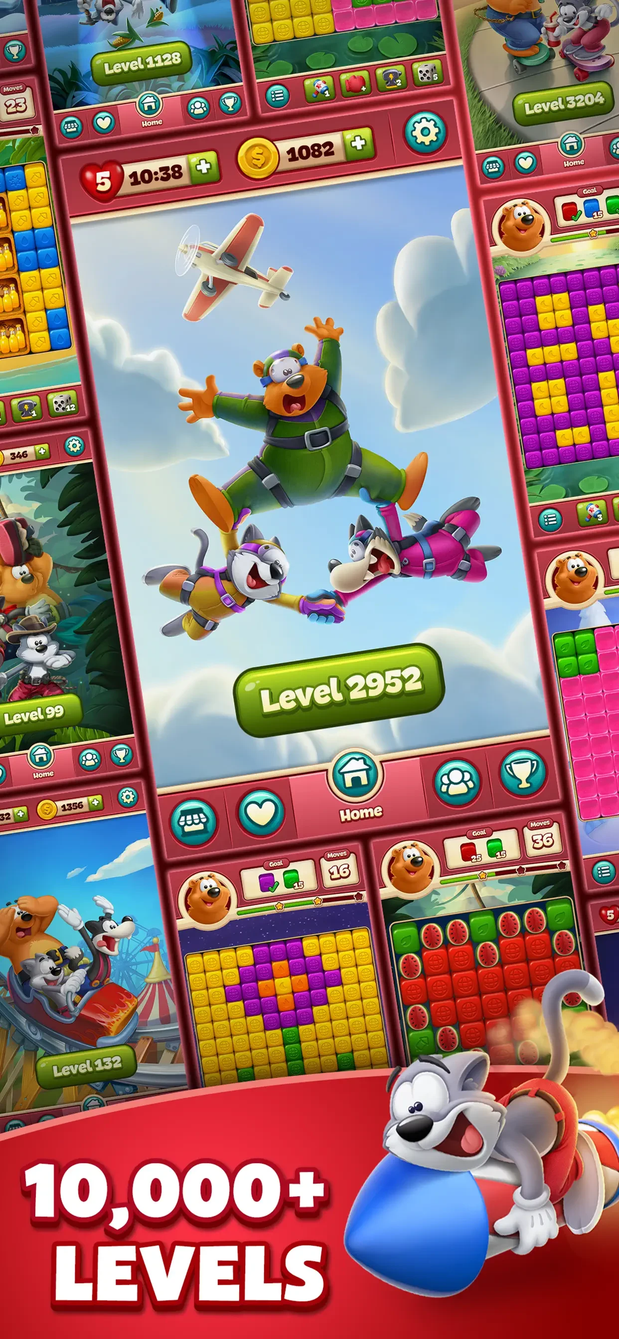 Toon Blast app store screenshot 9 — Games (iOS)