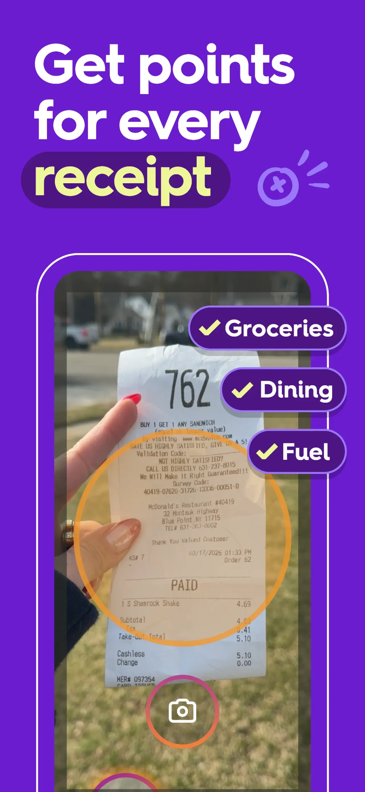 Fetch: America’s Rewards App app store screenshot 2 — Unknown (iOS)