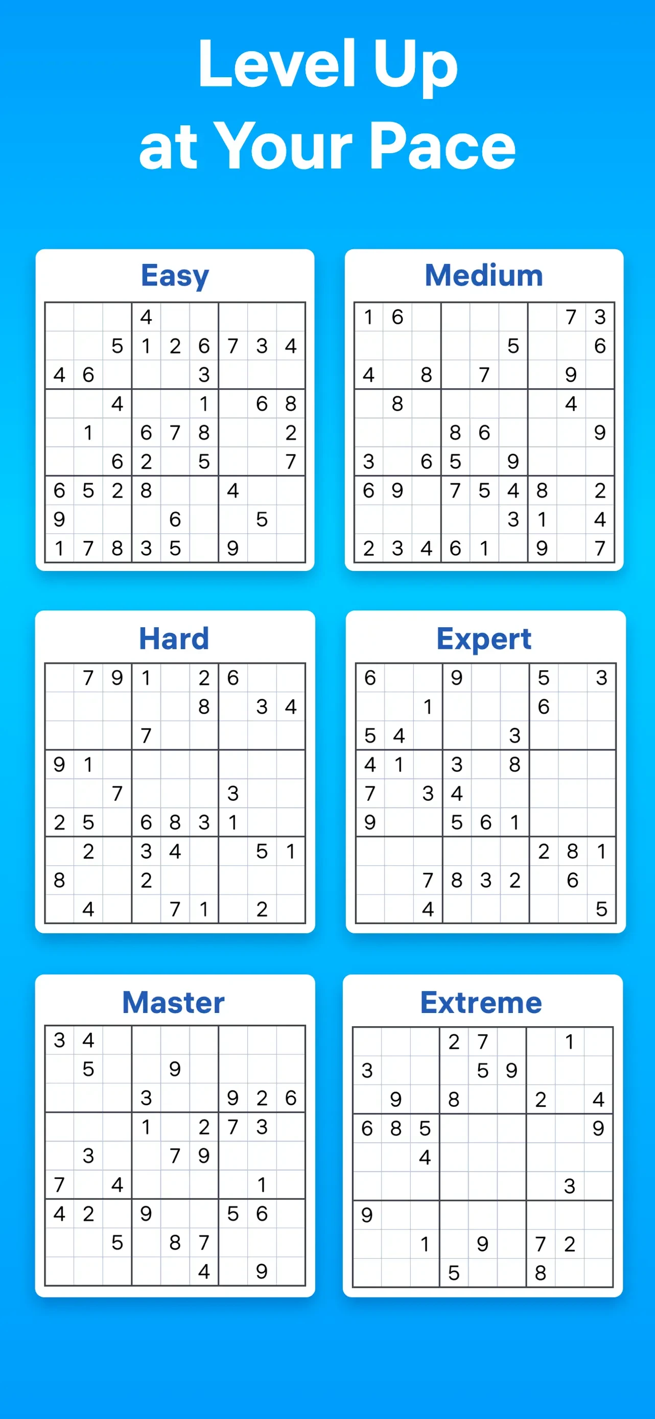 Sudoku.com - Number Games app store screenshot 4 — Games (iOS)