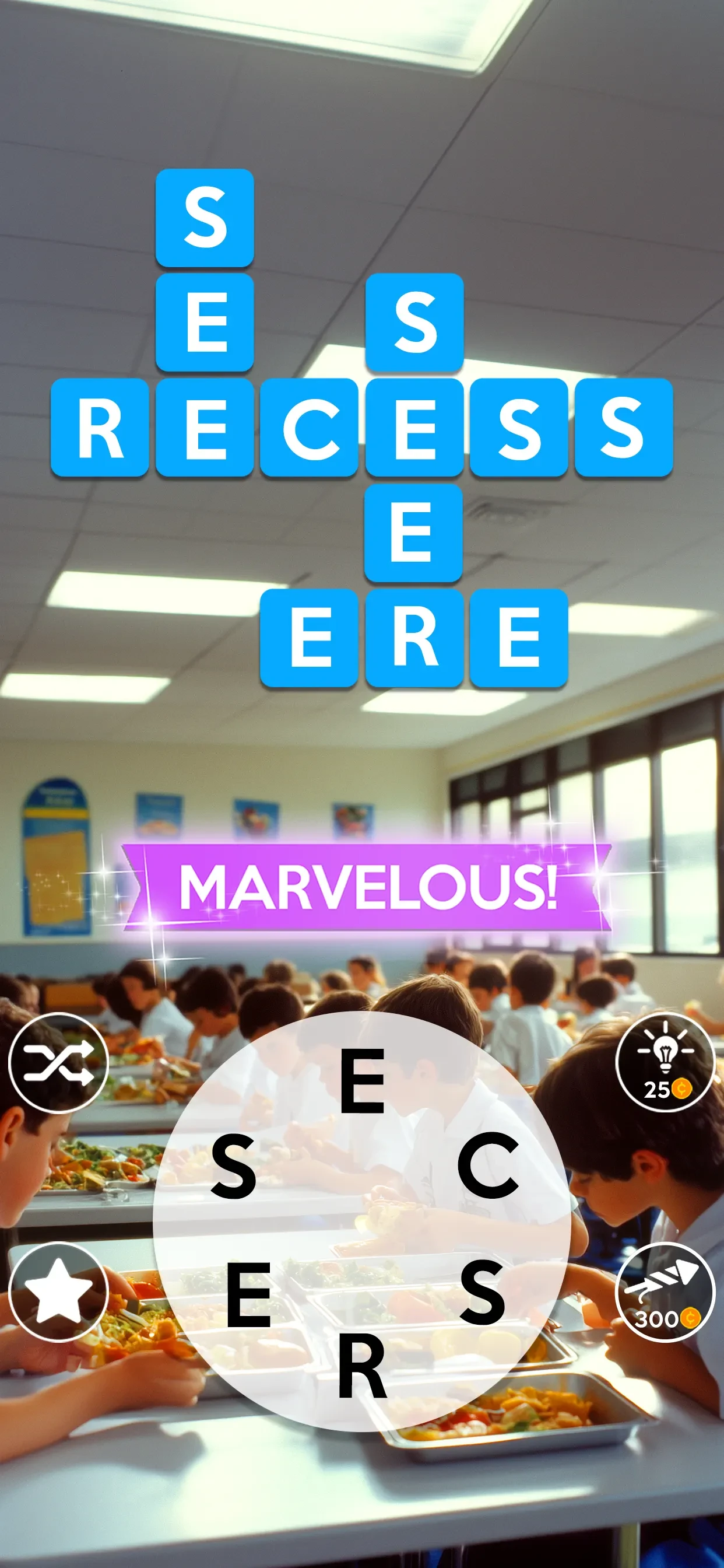 Wordscapes - Word Game app store screenshot 4 — Games (iOS)