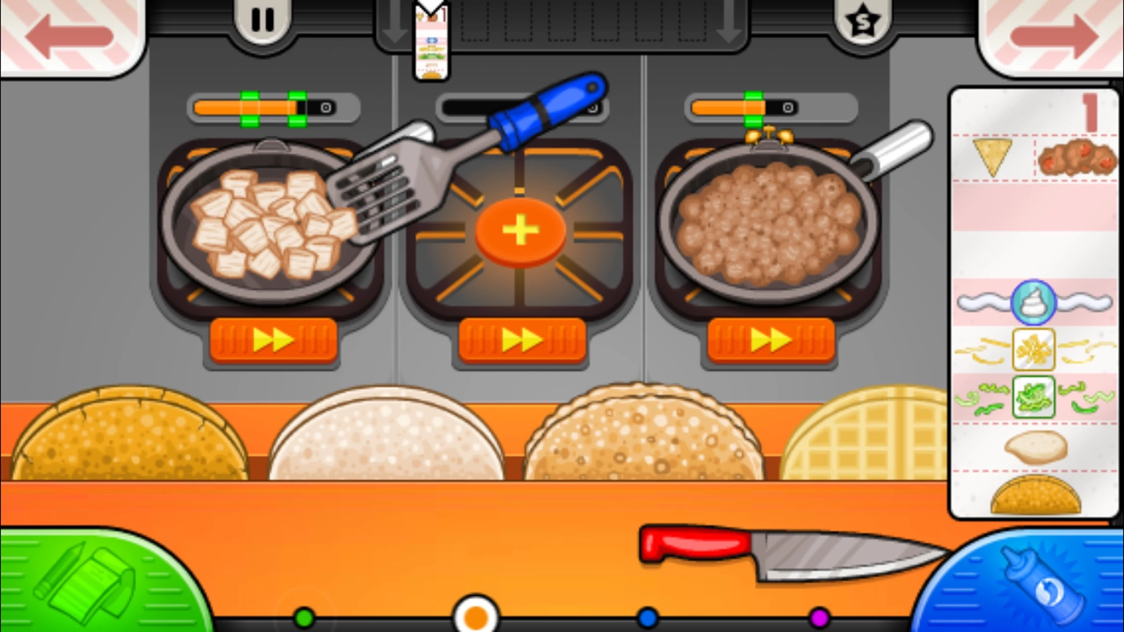 Papa's Taco Mia To Go! app store screenshot 2 — Games (iOS)