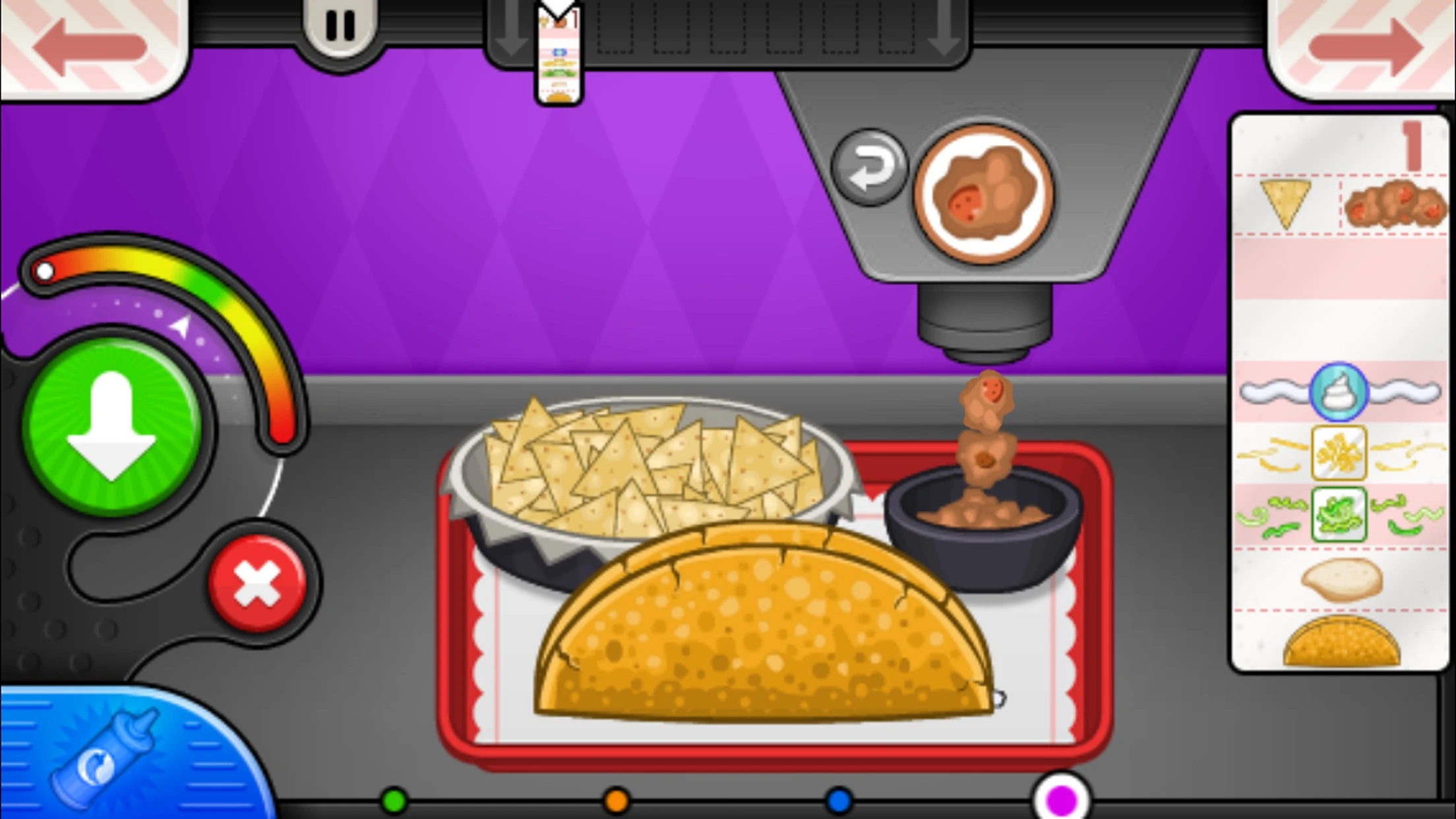 Papa's Taco Mia To Go! app store screenshot 4 — Games (iOS)