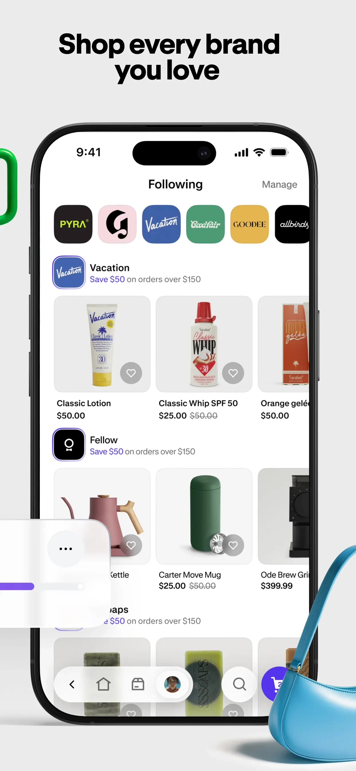 Shop: All your favorite brands app store screenshot 2 — Shopping (iOS)