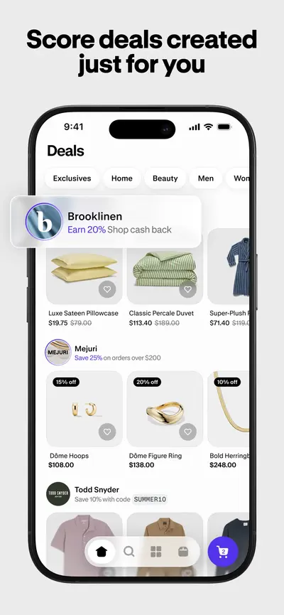 Shop: All your favorite brands app store screenshot 4 — Shopping (iOS)