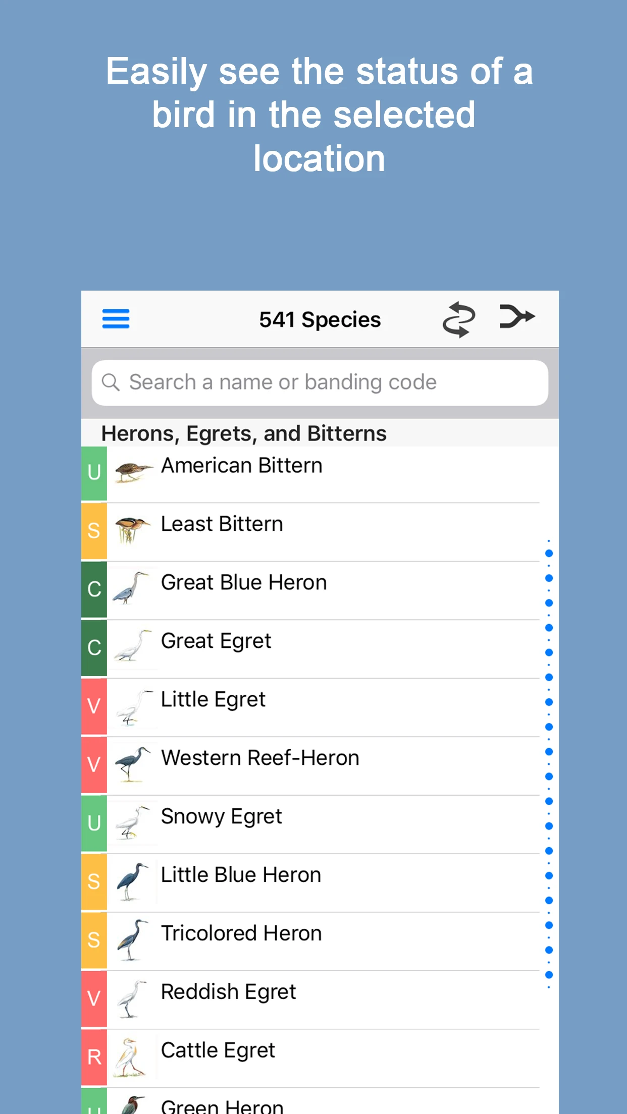 Sibley Birds 2nd Edition app store screenshot 1 — Reference (iOS)