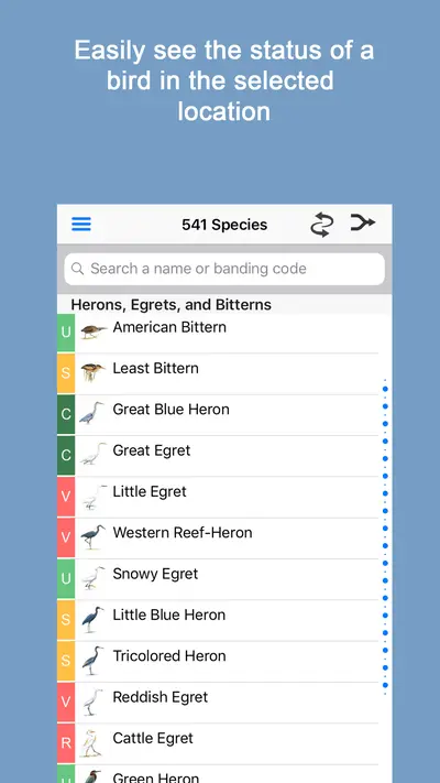 Sibley Birds 2nd Edition app store screenshot 1 — Reference (iOS)