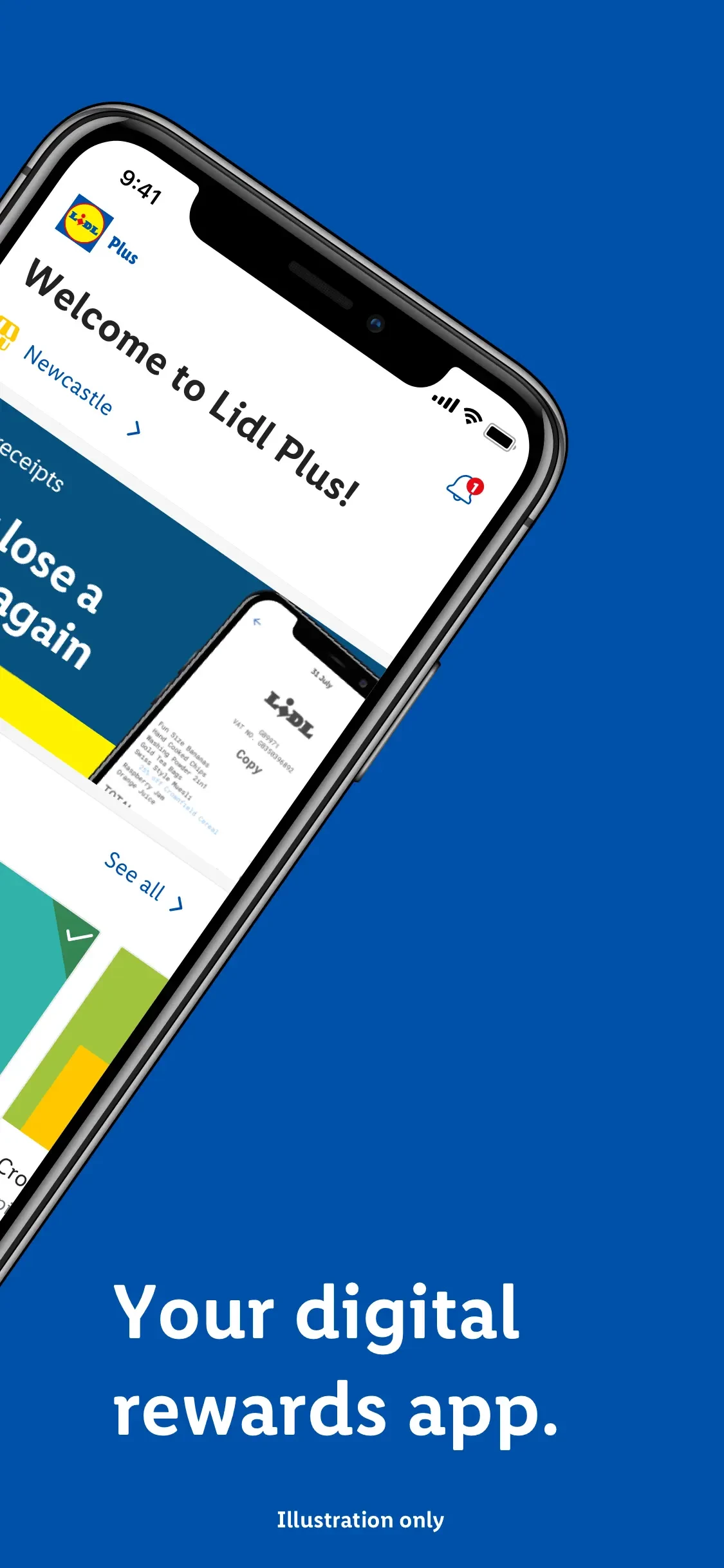 Lidl Plus app store screenshot 2 — Unknown (iOS)