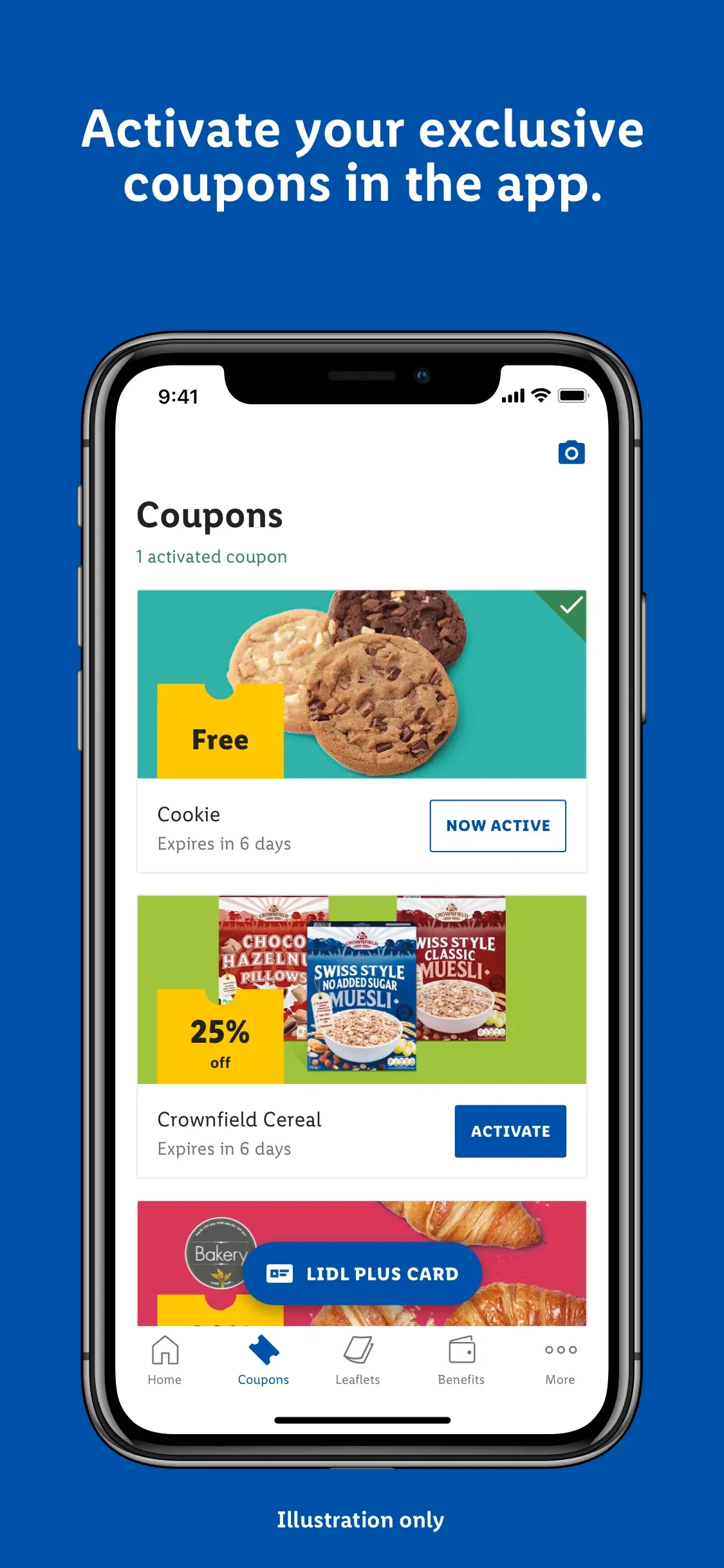 Lidl Plus app store screenshot 3 — Unknown (iOS)