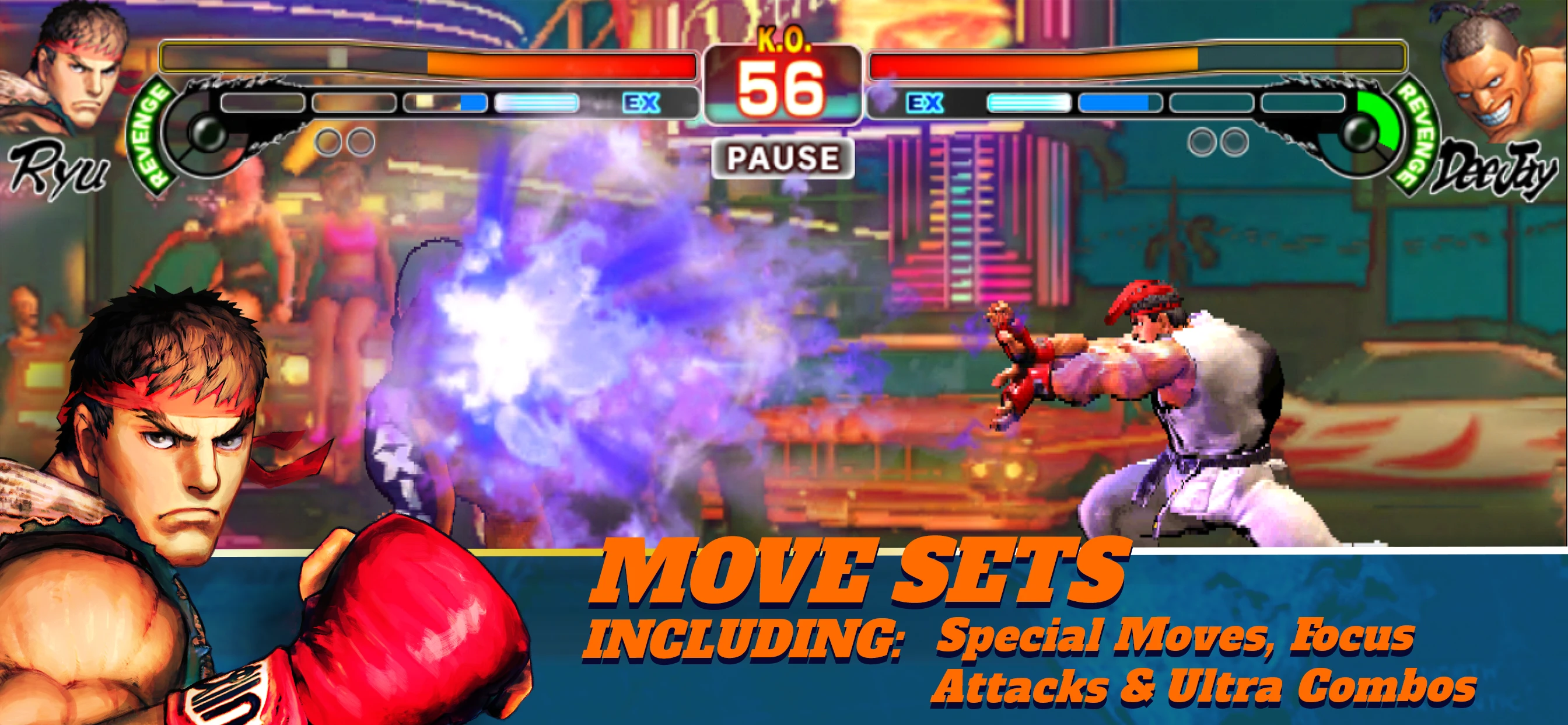 Street Fighter IV CE app store screenshot 2 — Games (iOS)