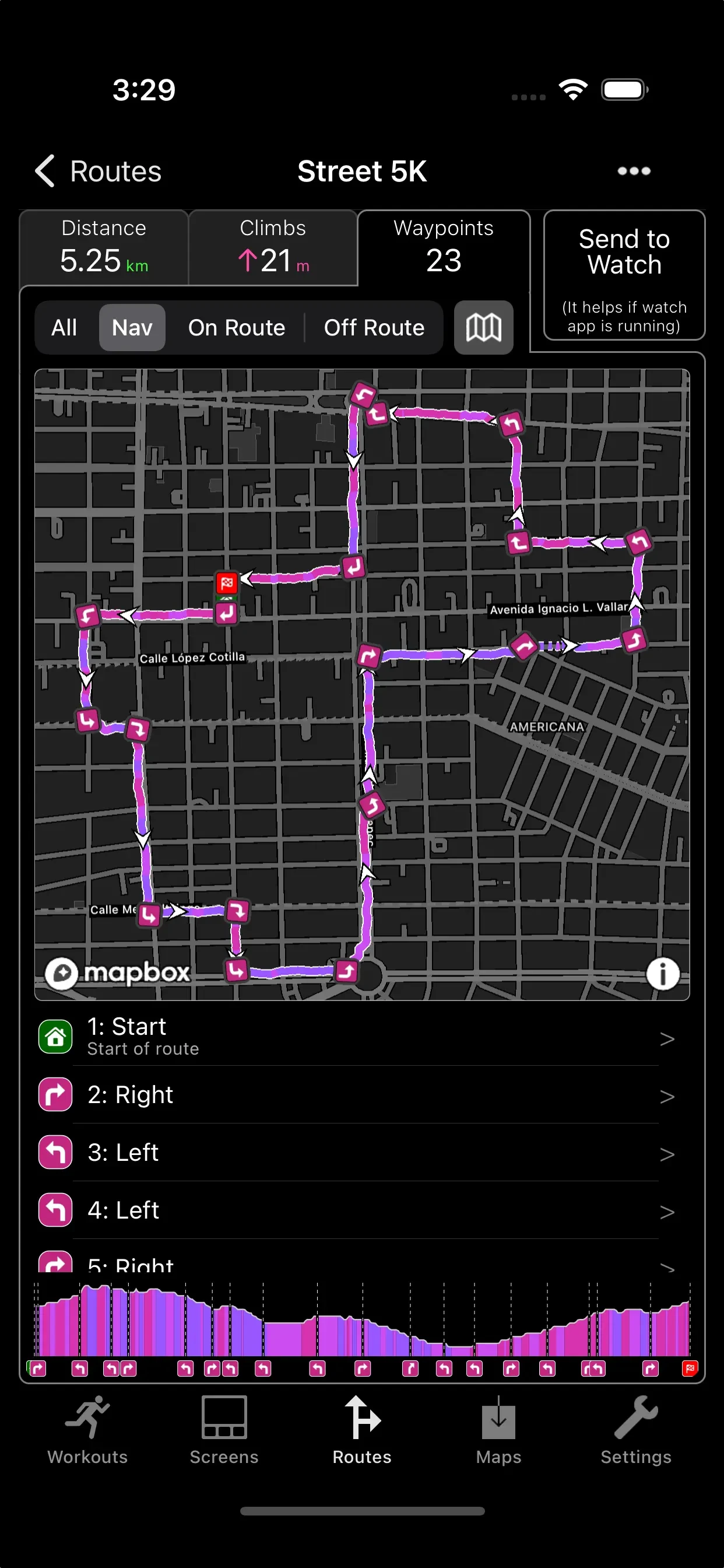WorkOutDoors app store screenshot 5 — Health & Fitness (iOS)