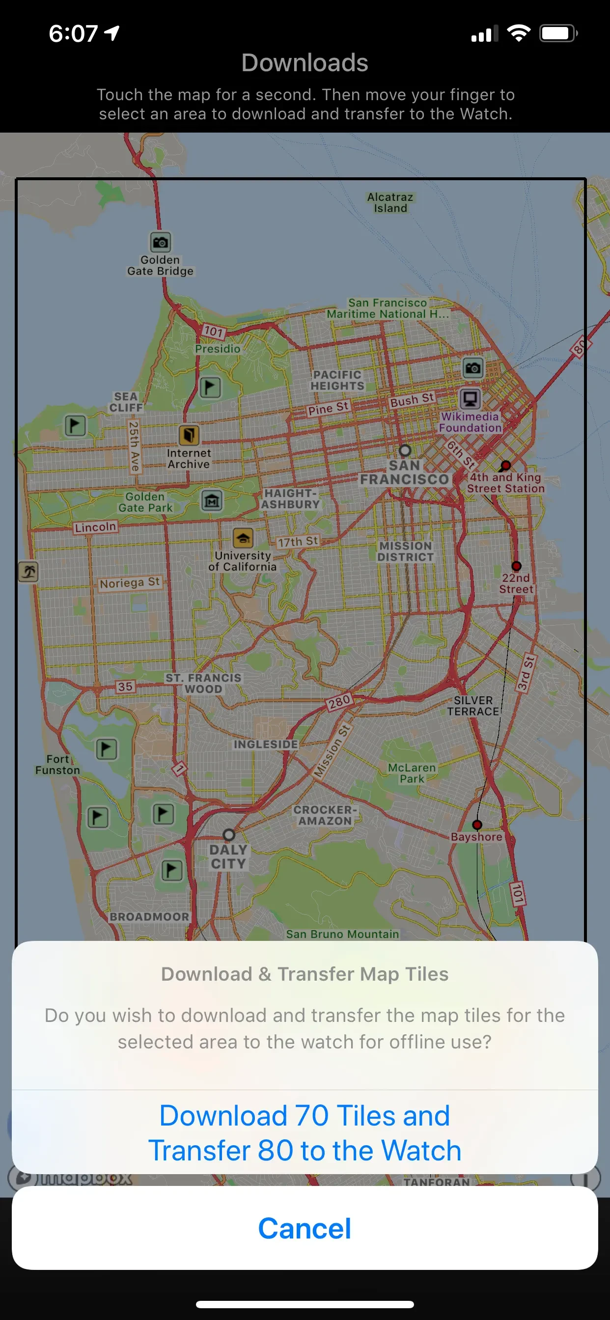 WorkOutDoors app store screenshot 7 — Health & Fitness (iOS)