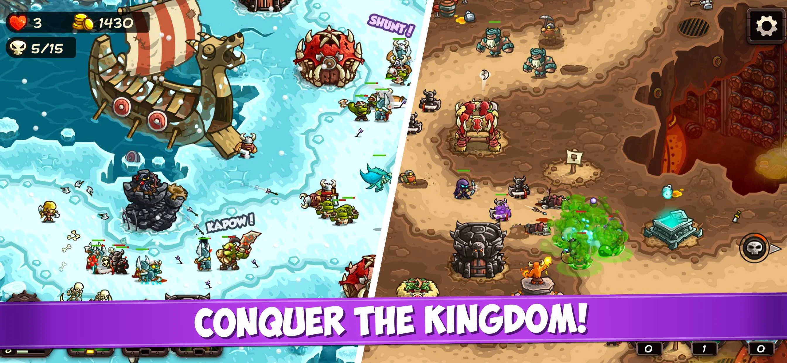 Kingdom Rush Vengeance TD Game app store screenshot 4 — Games (iOS)