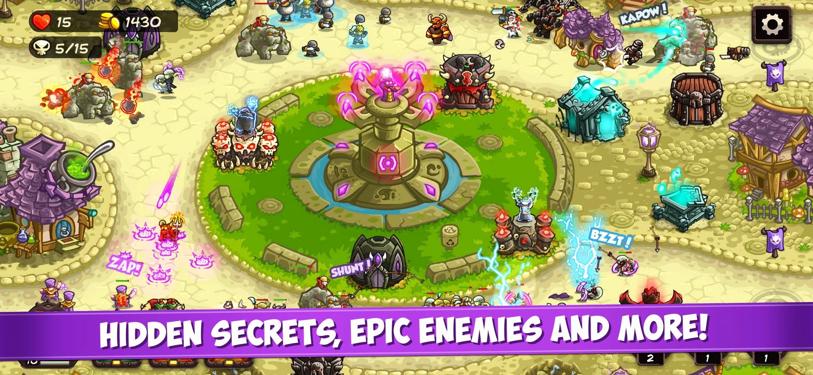 Kingdom Rush Vengeance TD Game app store screenshot 6 — Games (iOS)