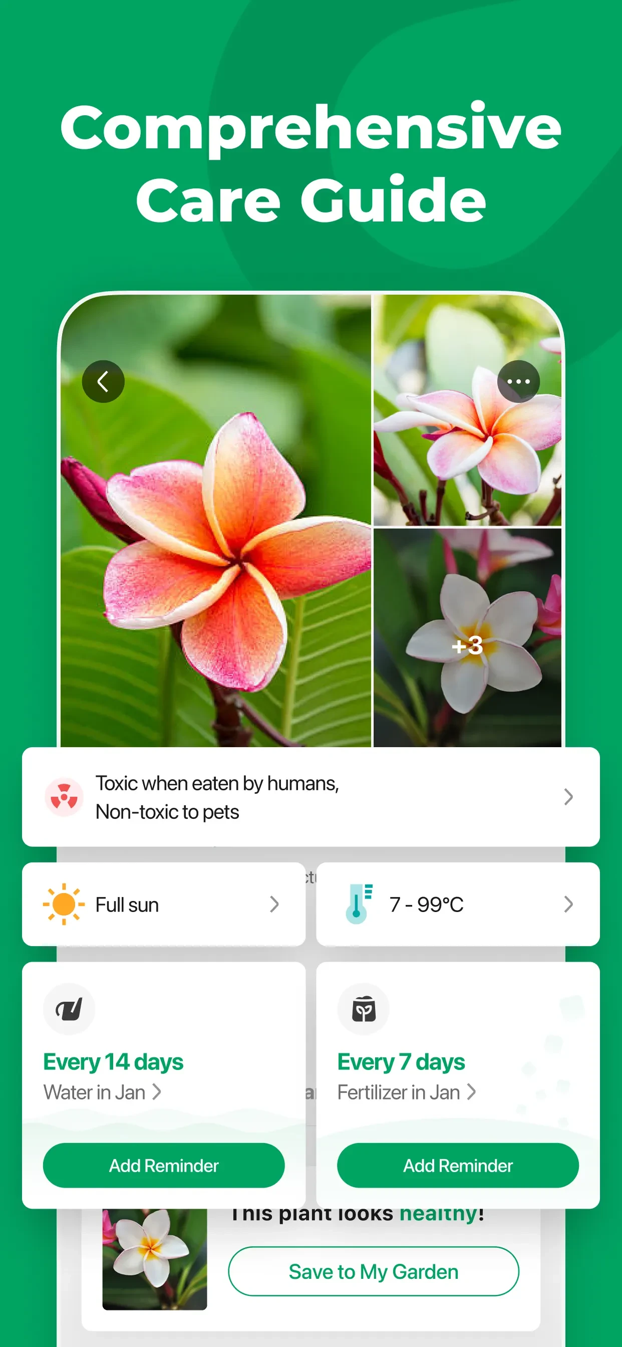 PictureThis - Plant Identifier app store screenshot 3 — Education (iOS)