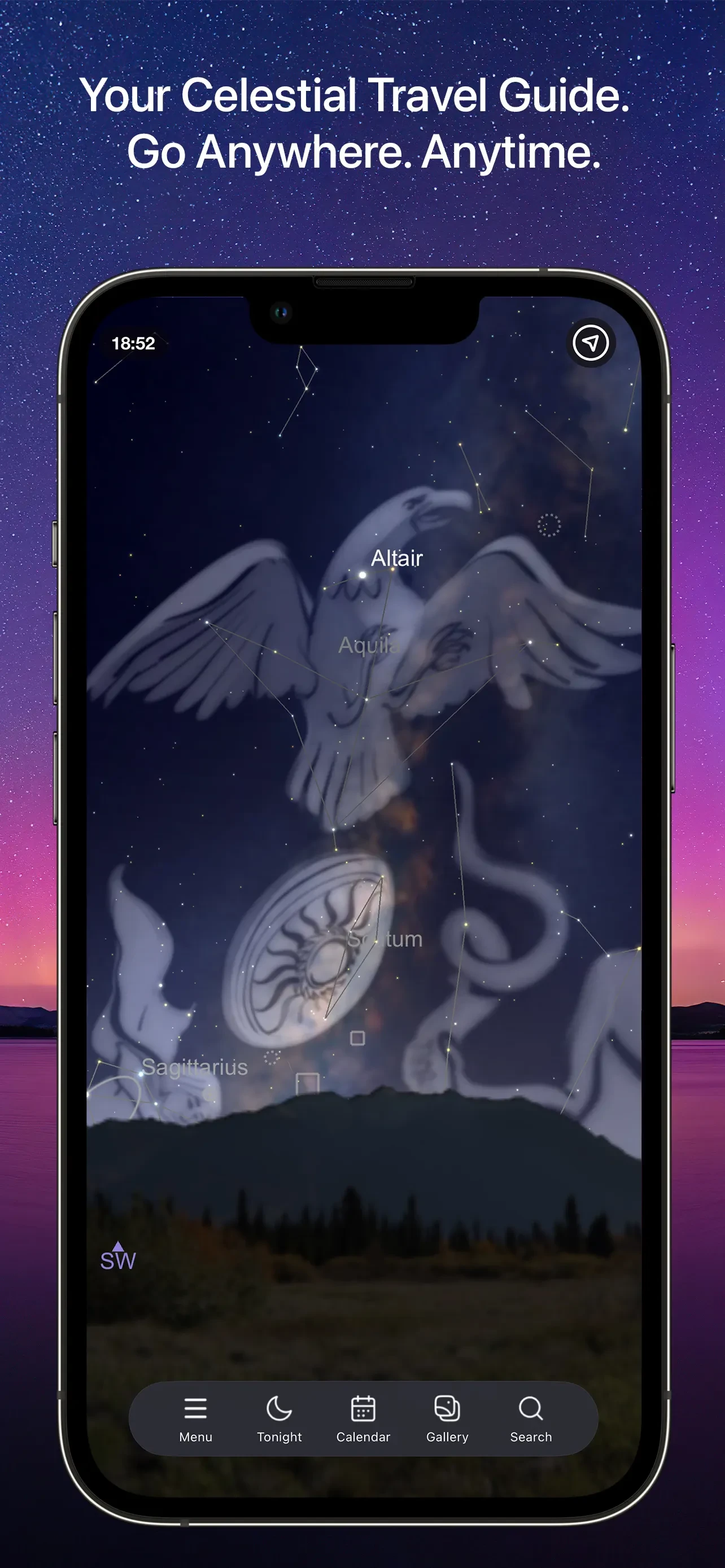 SkySafari app store screenshot 1 — Reference (iOS)