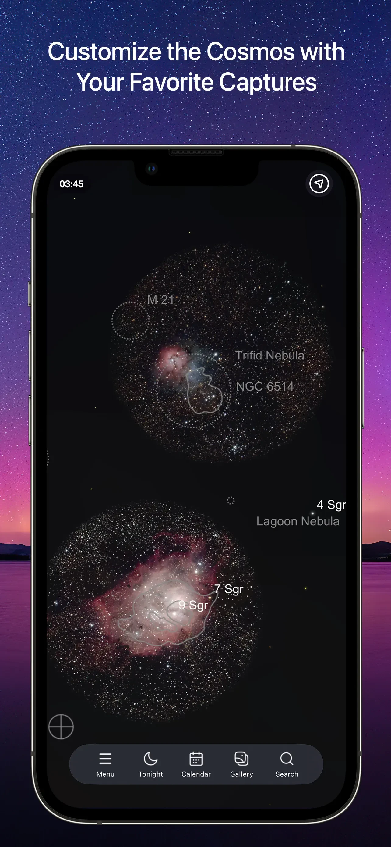 SkySafari app store screenshot 2 — Reference (iOS)