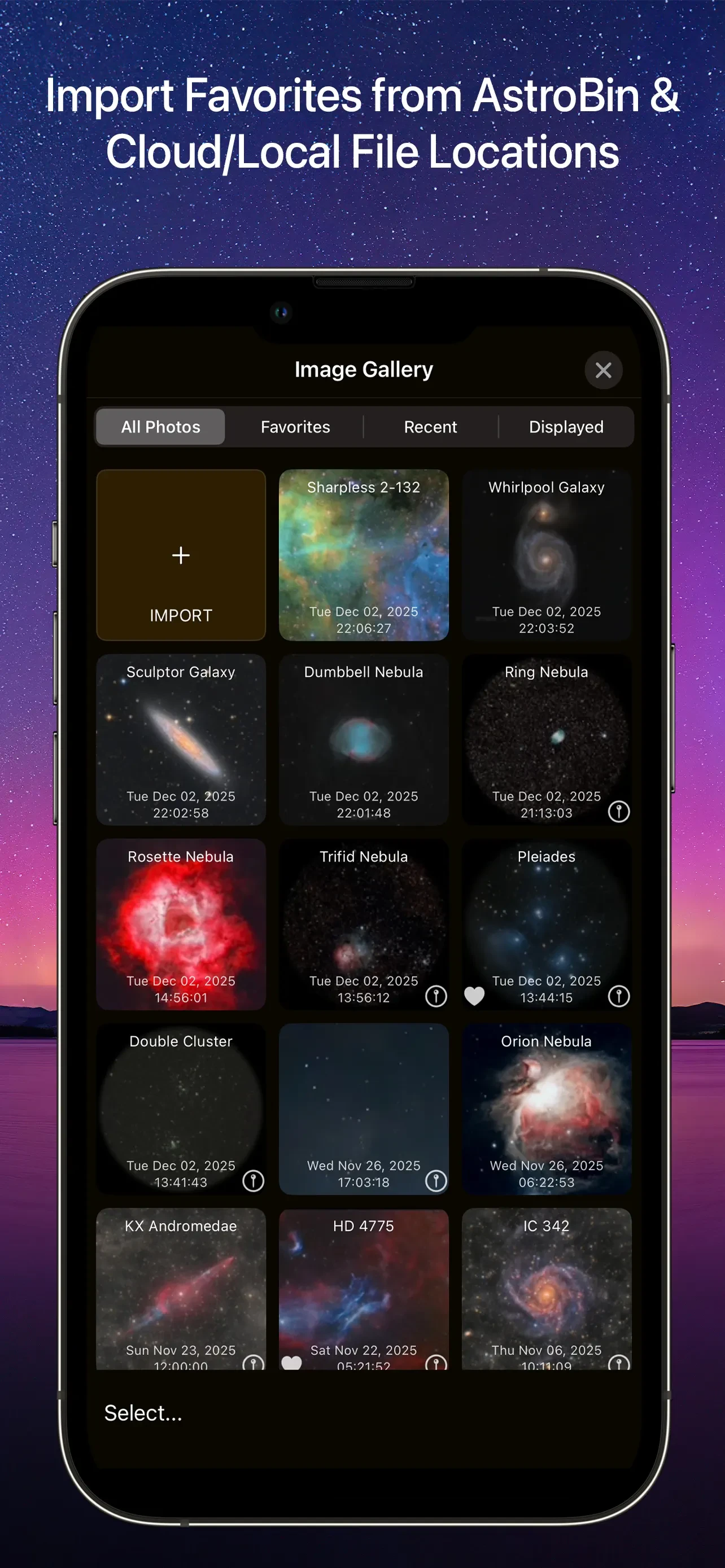 SkySafari app store screenshot 3 — Reference (iOS)