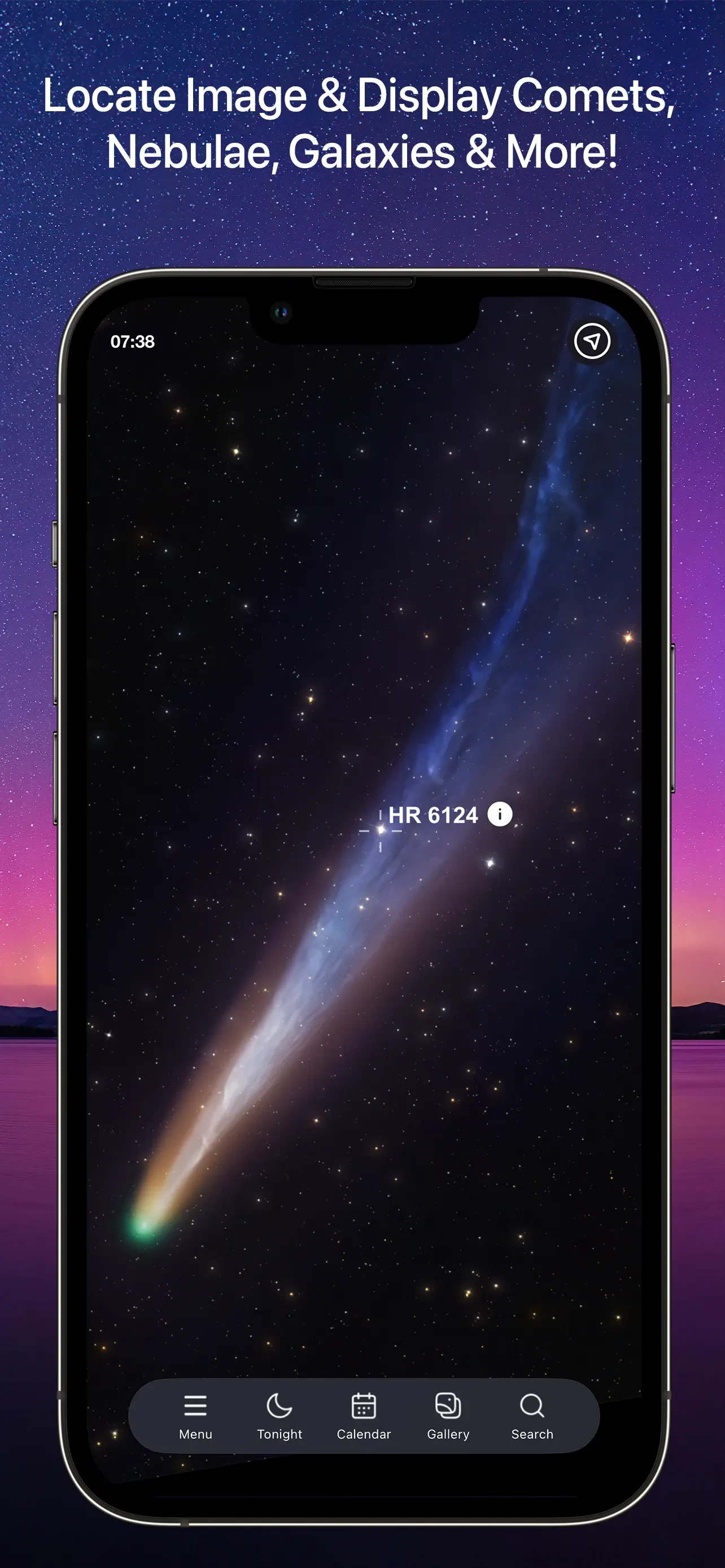 SkySafari app store screenshot 4 — Reference (iOS)