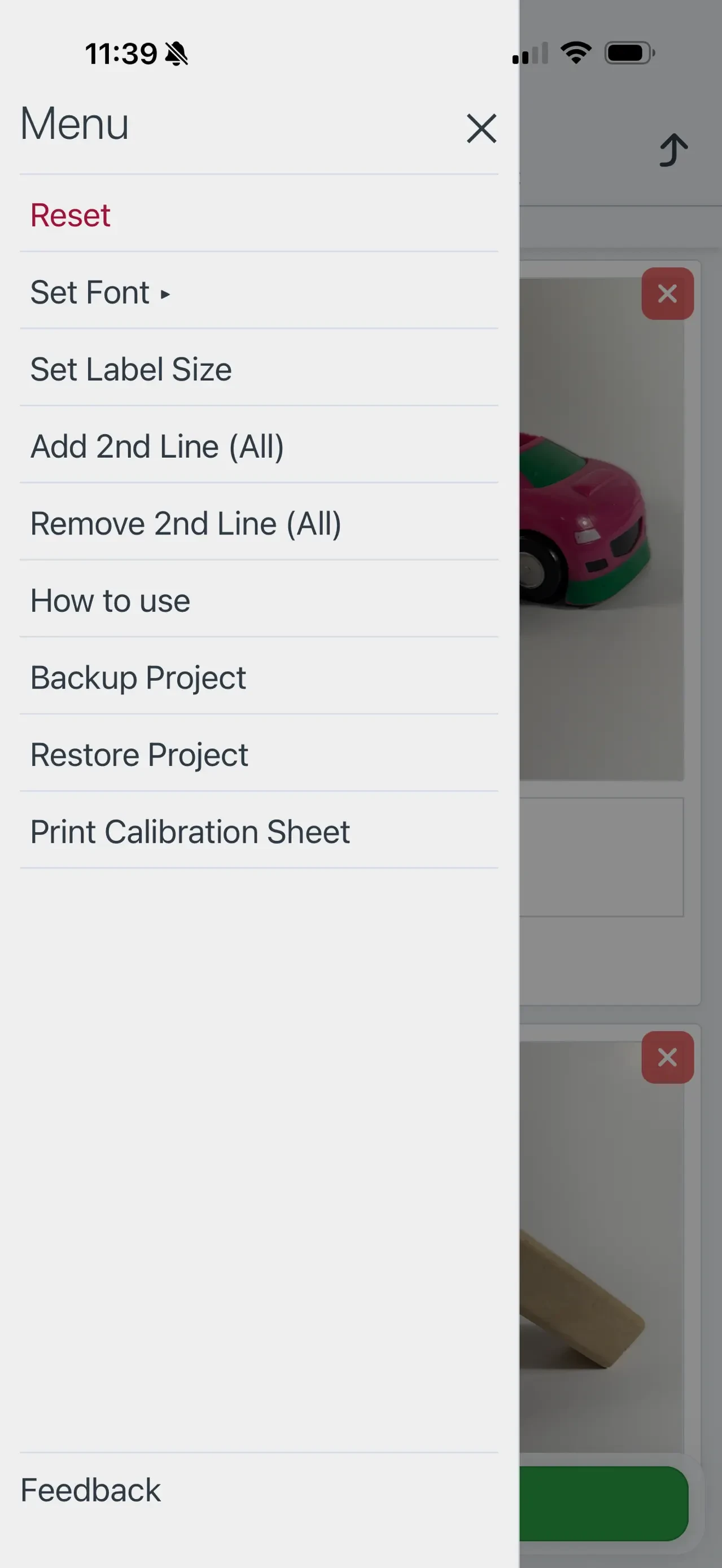 Label Pics app store screenshot 8 — Unknown (iOS)