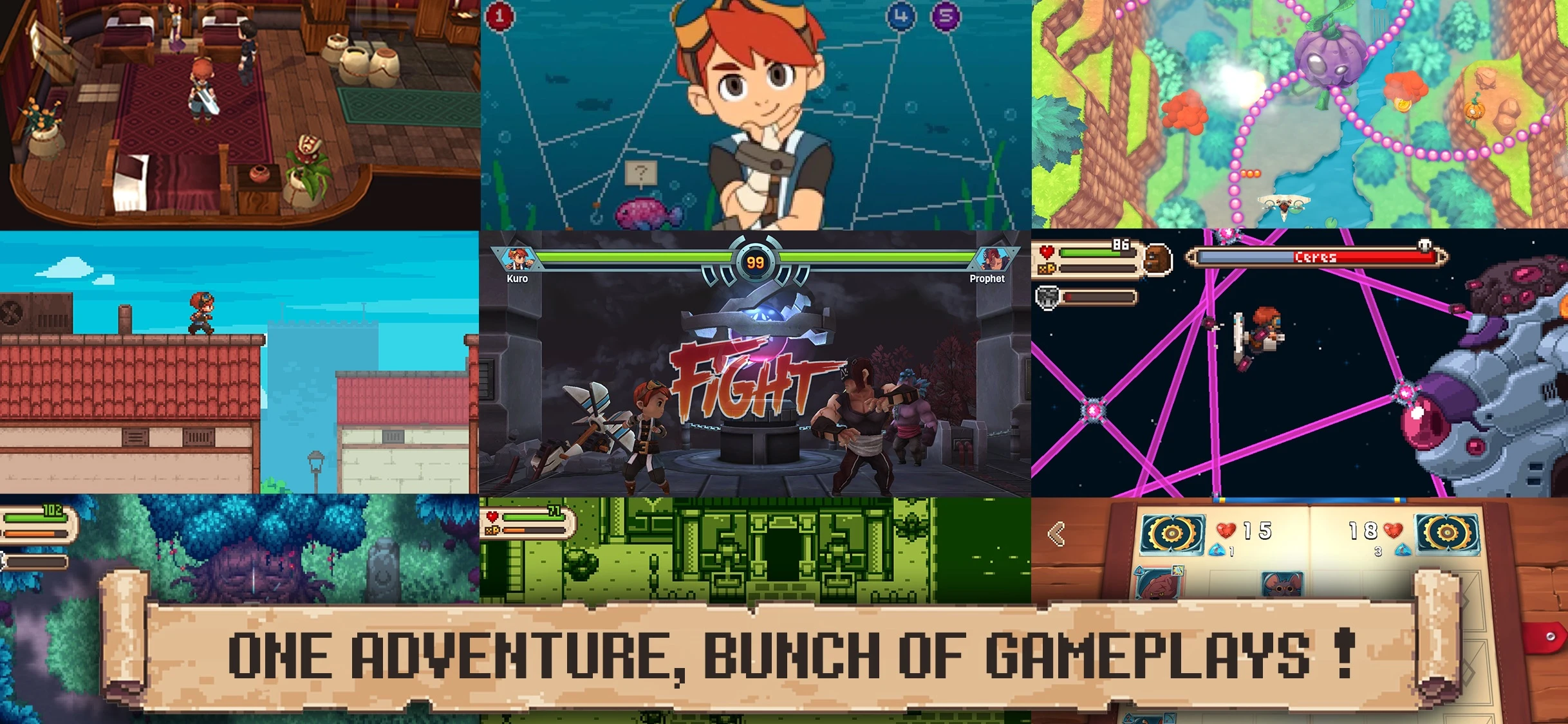 Evoland 2 app store screenshot 2 — Games (iOS)