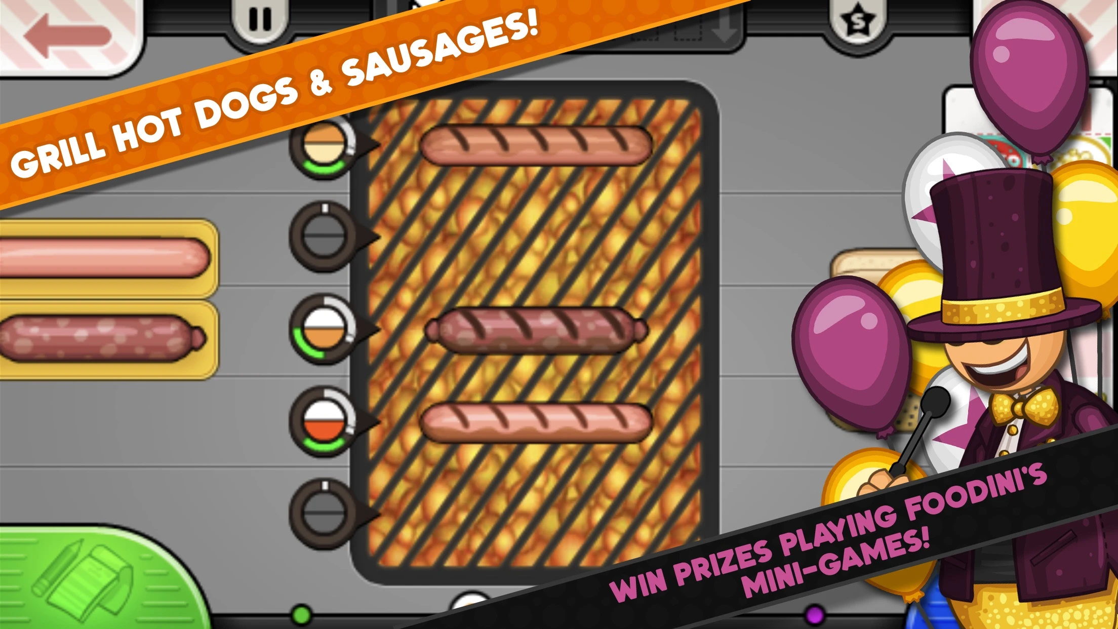 Papa's Hot Doggeria To Go! app store screenshot 2 — Games (iOS)