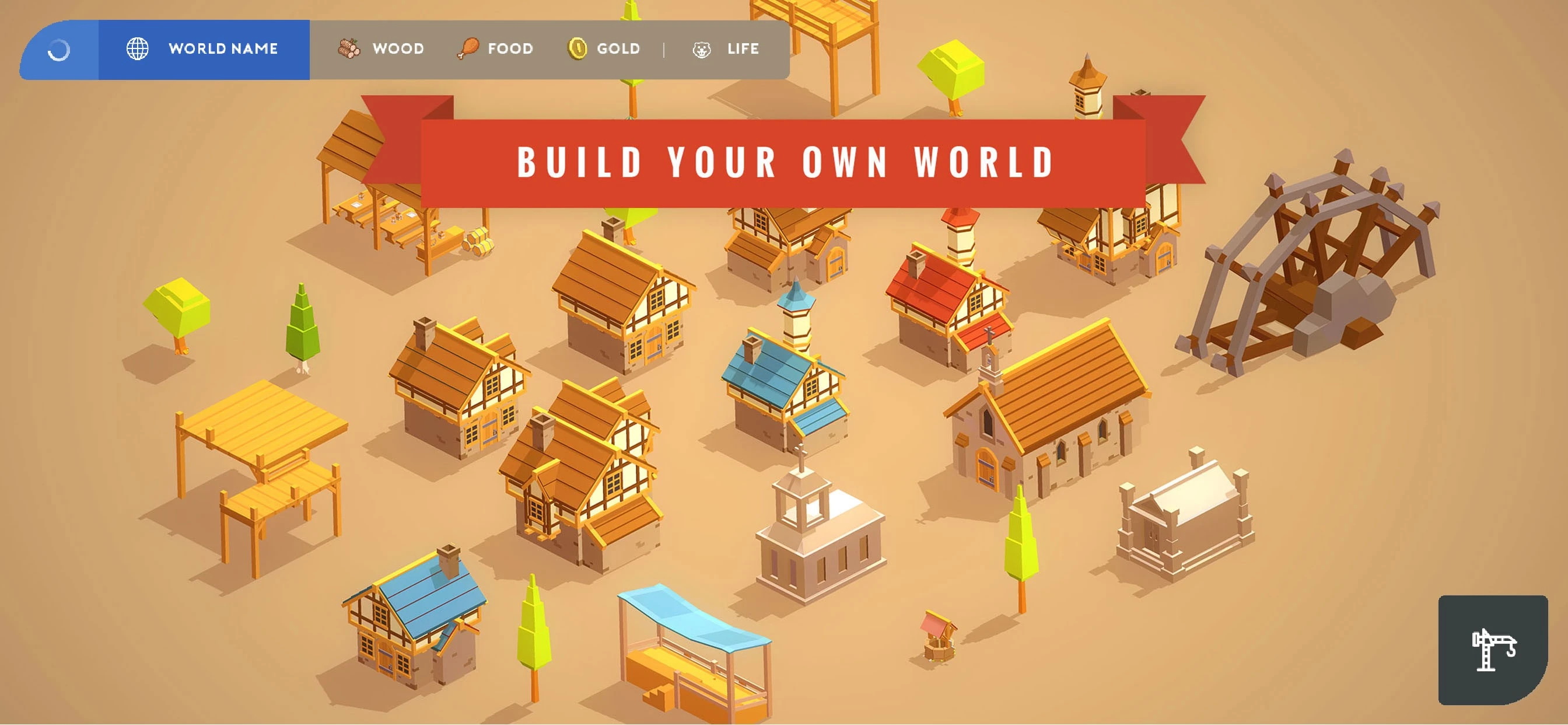 Pocket Build app store screenshot 3 — Games (iOS)