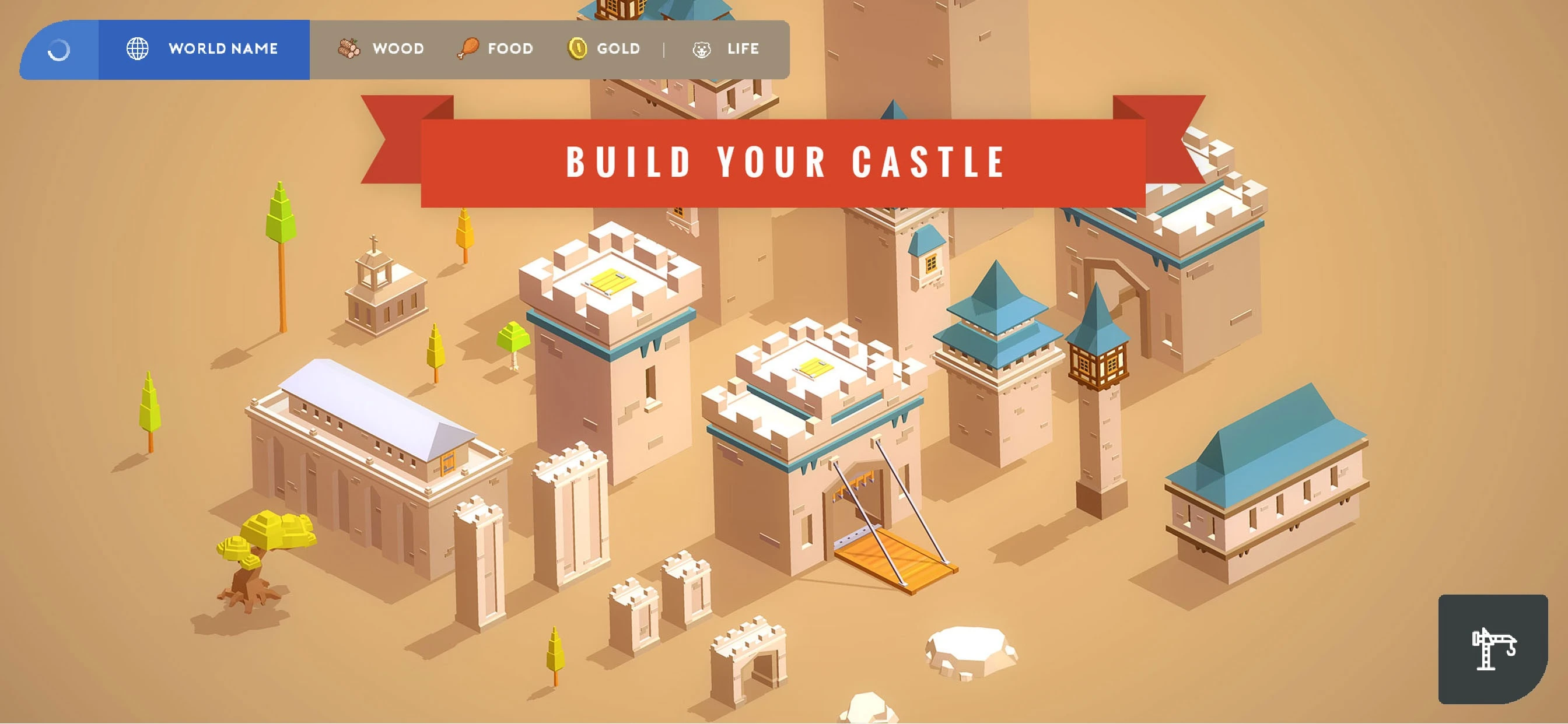 Pocket Build app store screenshot 5 — Games (iOS)