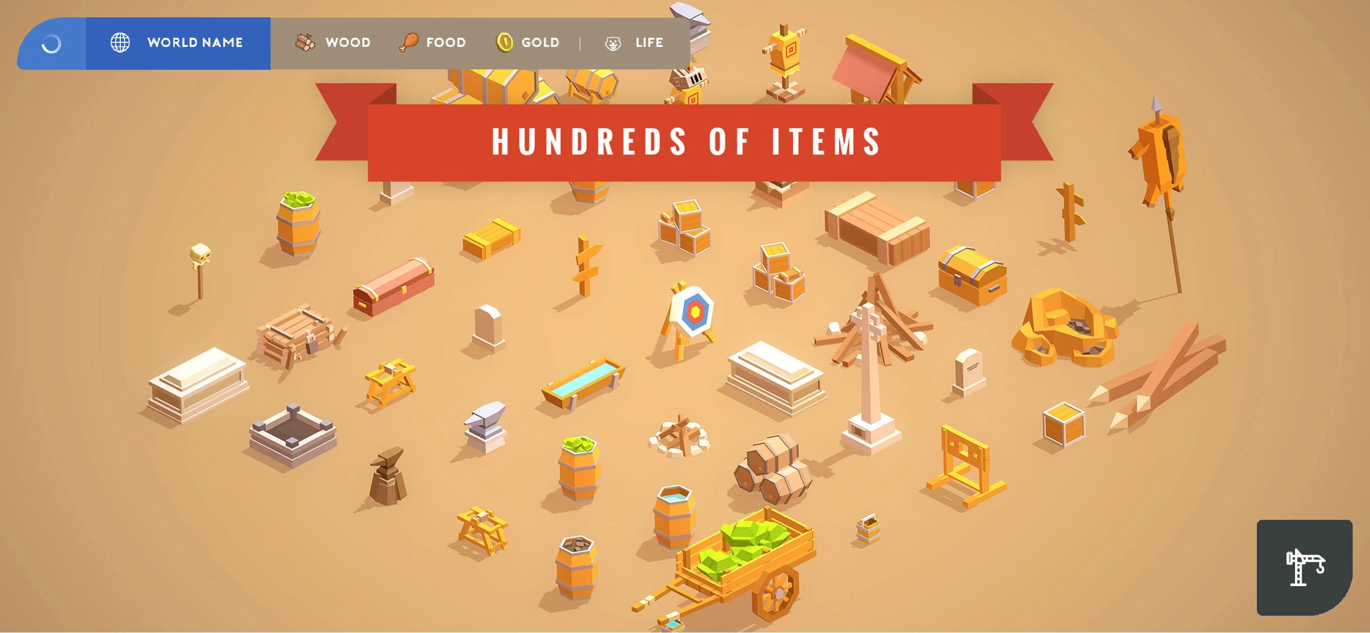 Pocket Build app store screenshot 7 — Games (iOS)