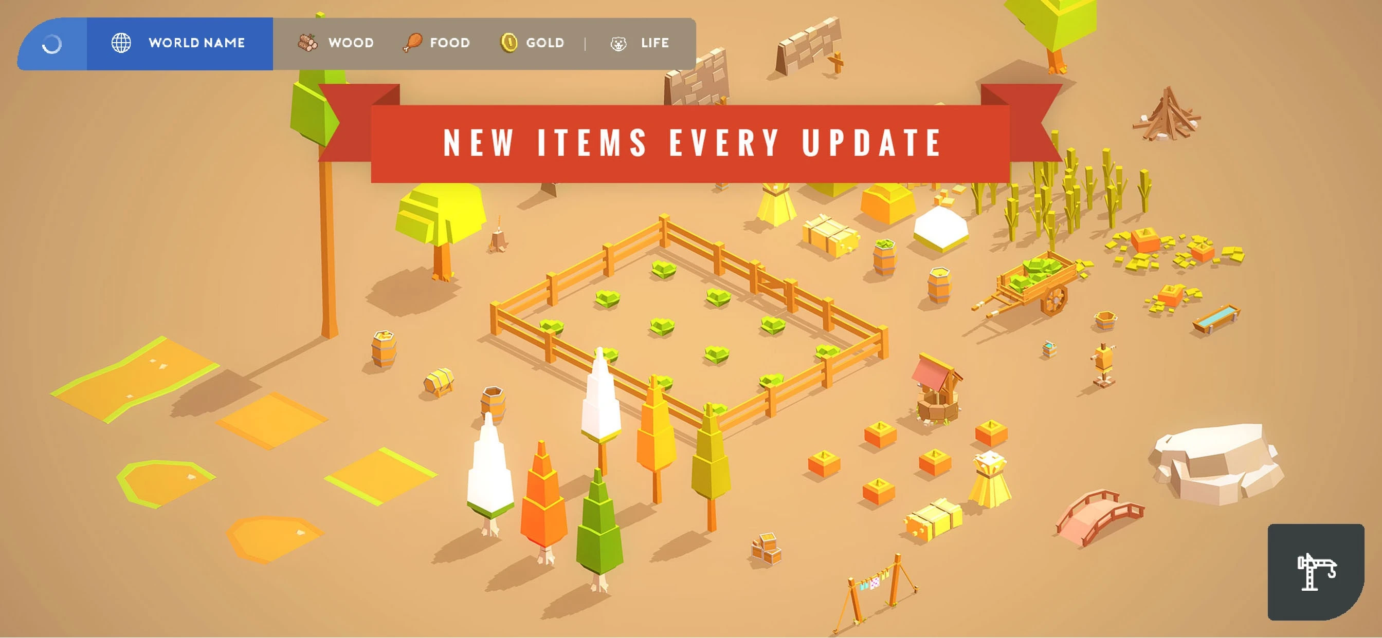 Pocket Build app store screenshot 9 — Games (iOS)