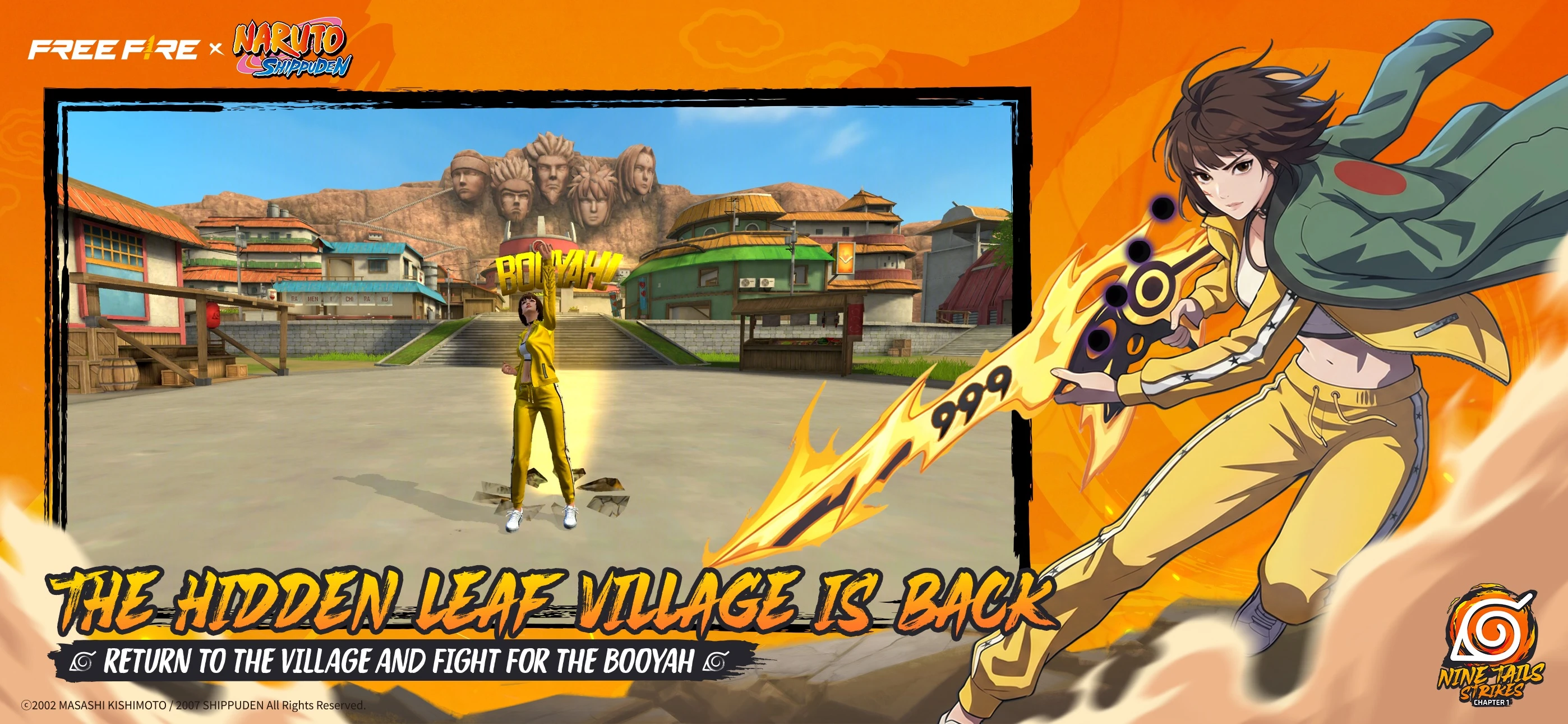 Free Fire x NARUTO SHIPPUDEN app store screenshot 2 — Games (iOS)