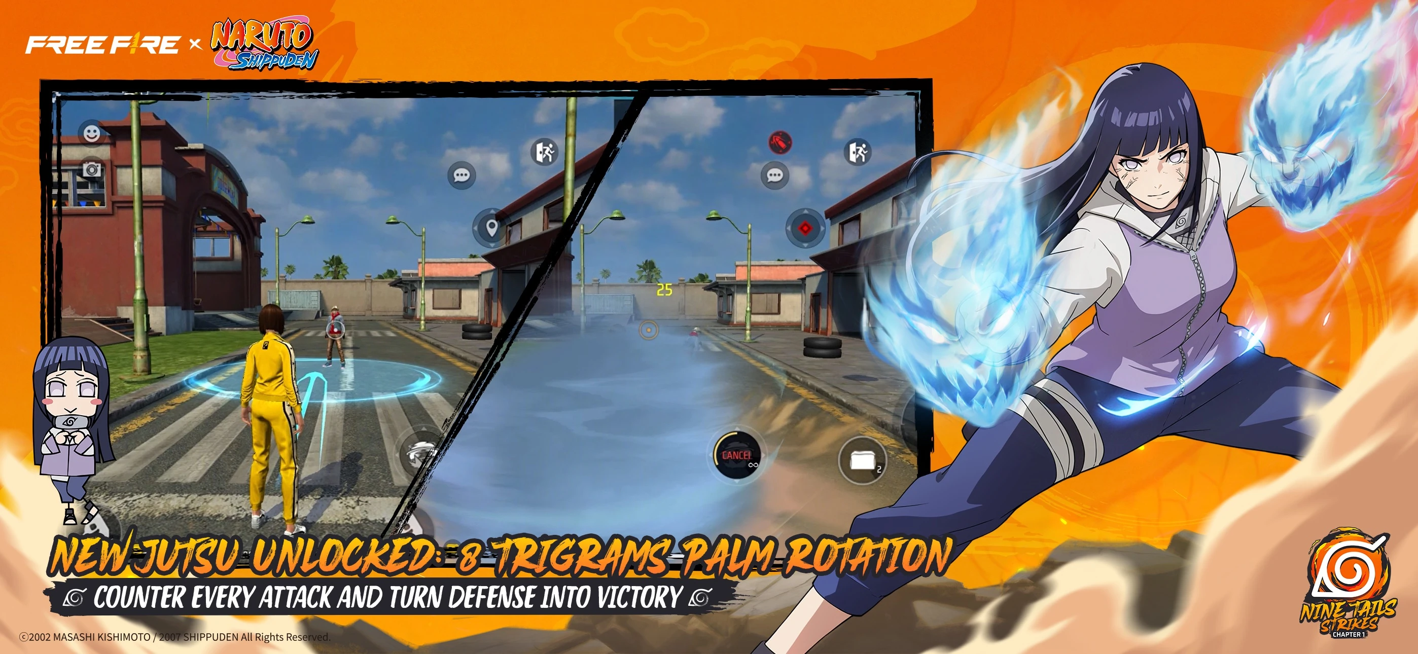 Free Fire x NARUTO SHIPPUDEN app store screenshot 4 — Games (iOS)