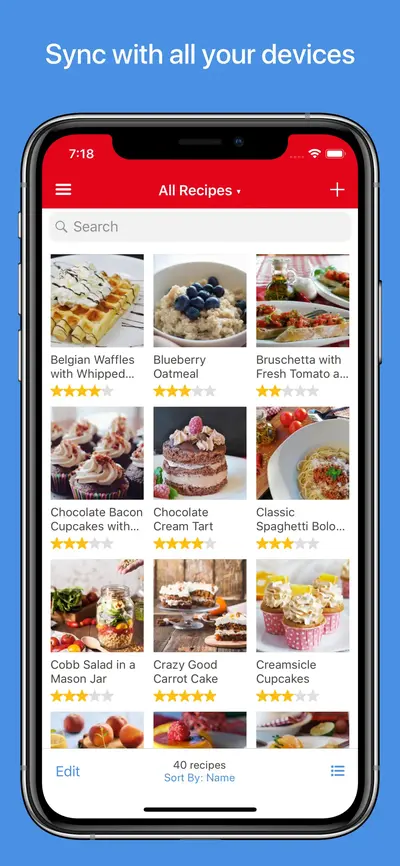 Paprika Recipe Manager 3 app store screenshot 1 — Food & Drink (iOS)