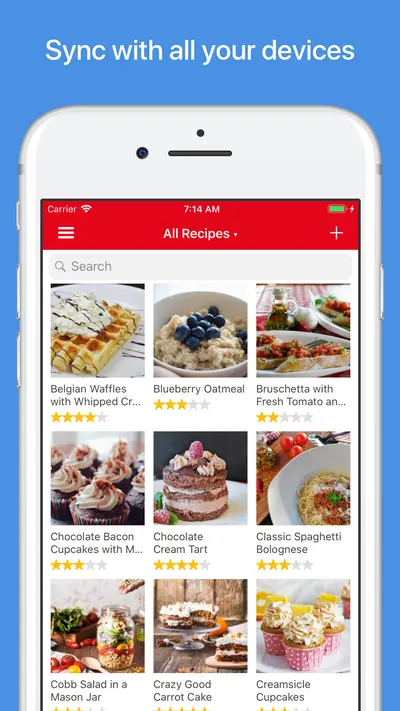 Paprika Recipe Manager 3 app store screenshot 1 — Food & Drink (iOS)